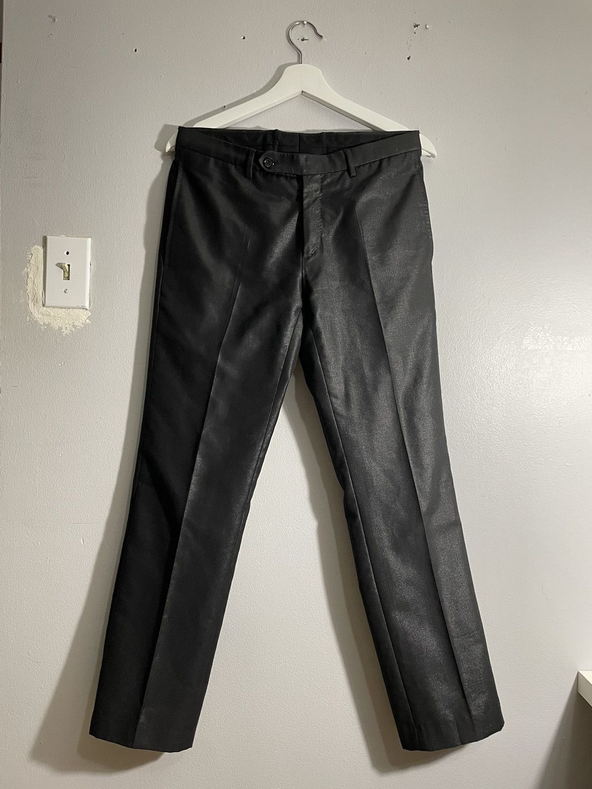 Dior × Hedi Slimane Wax Trousers Size US 29 - 1 Thumbnail