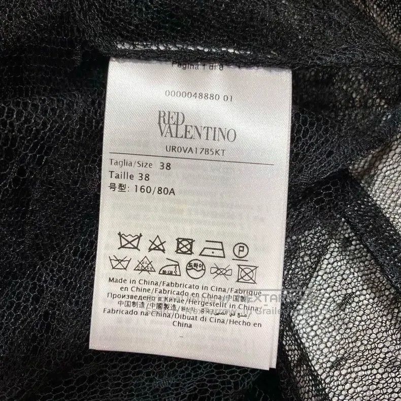 Valentino Valentino Tulle dress dress lace trim ribbon frilled lace Size S / US 4 / IT 40 - 8 Thumbnail