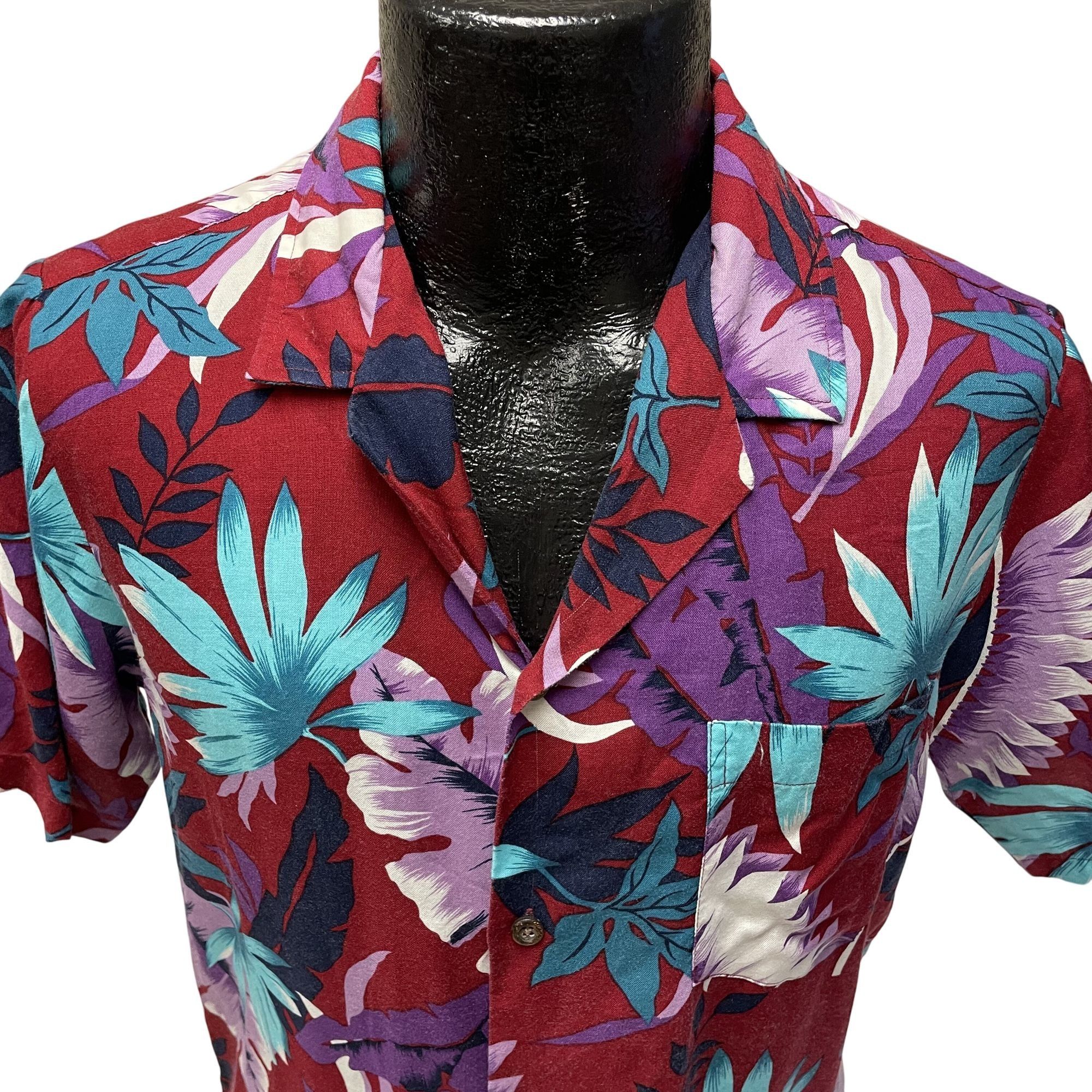 Other Vtg 1440 Hawaiian FLOWERS Floral Island CAMP Shirt Size US S / EU 44-46 / 1 - 3 Thumbnail