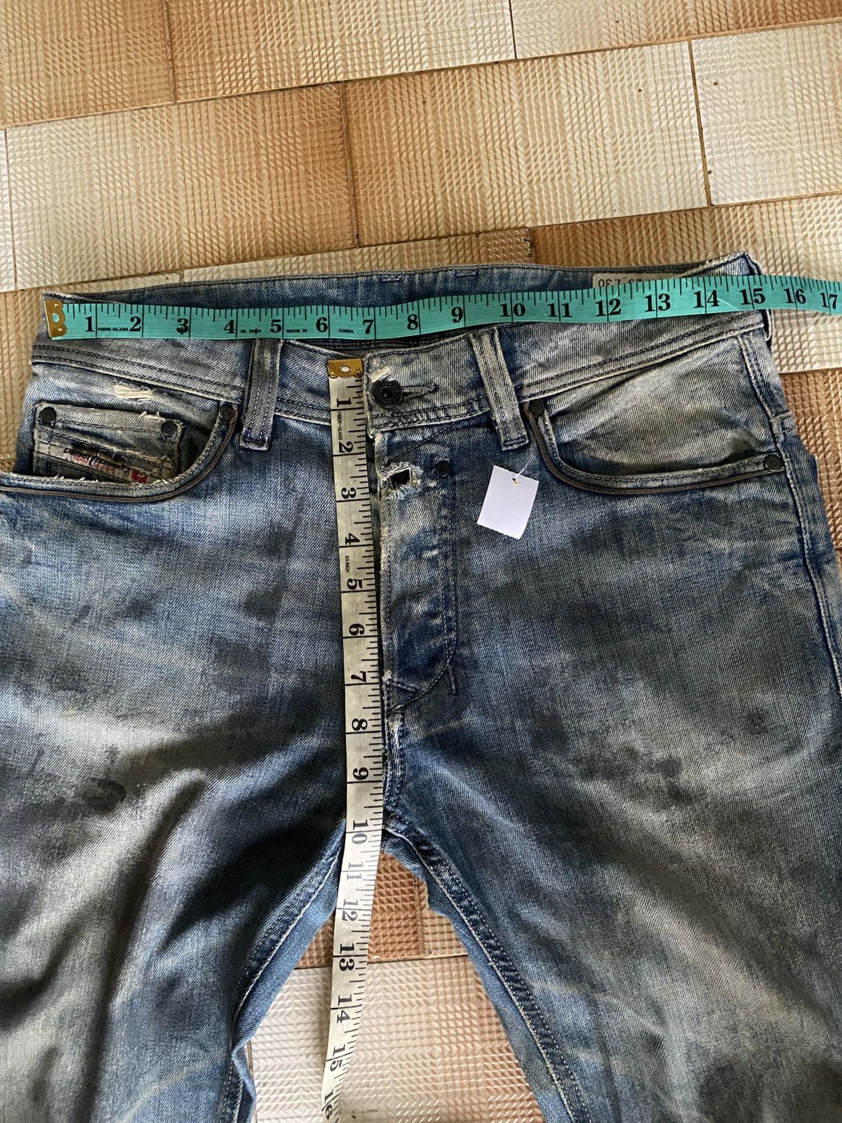 Diesel × If Six Was Nine Vintage diesel safado W29 L30 denim Size US 29 - 5 Thumbnail