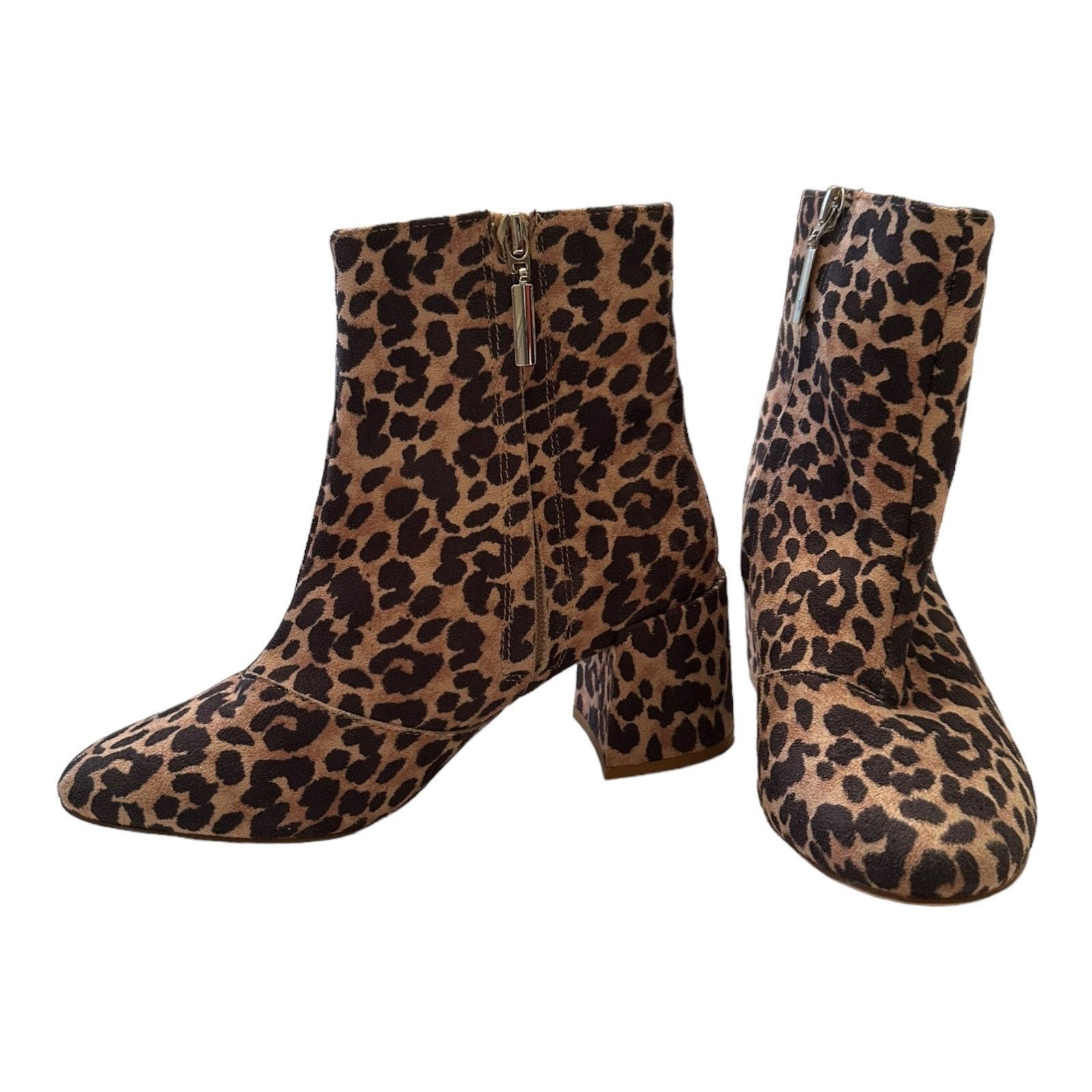 Urban Outfitters Urban Outfitters animal print block heel booties size 7 Size US 7 / EU 40 - 8 Thumbnail