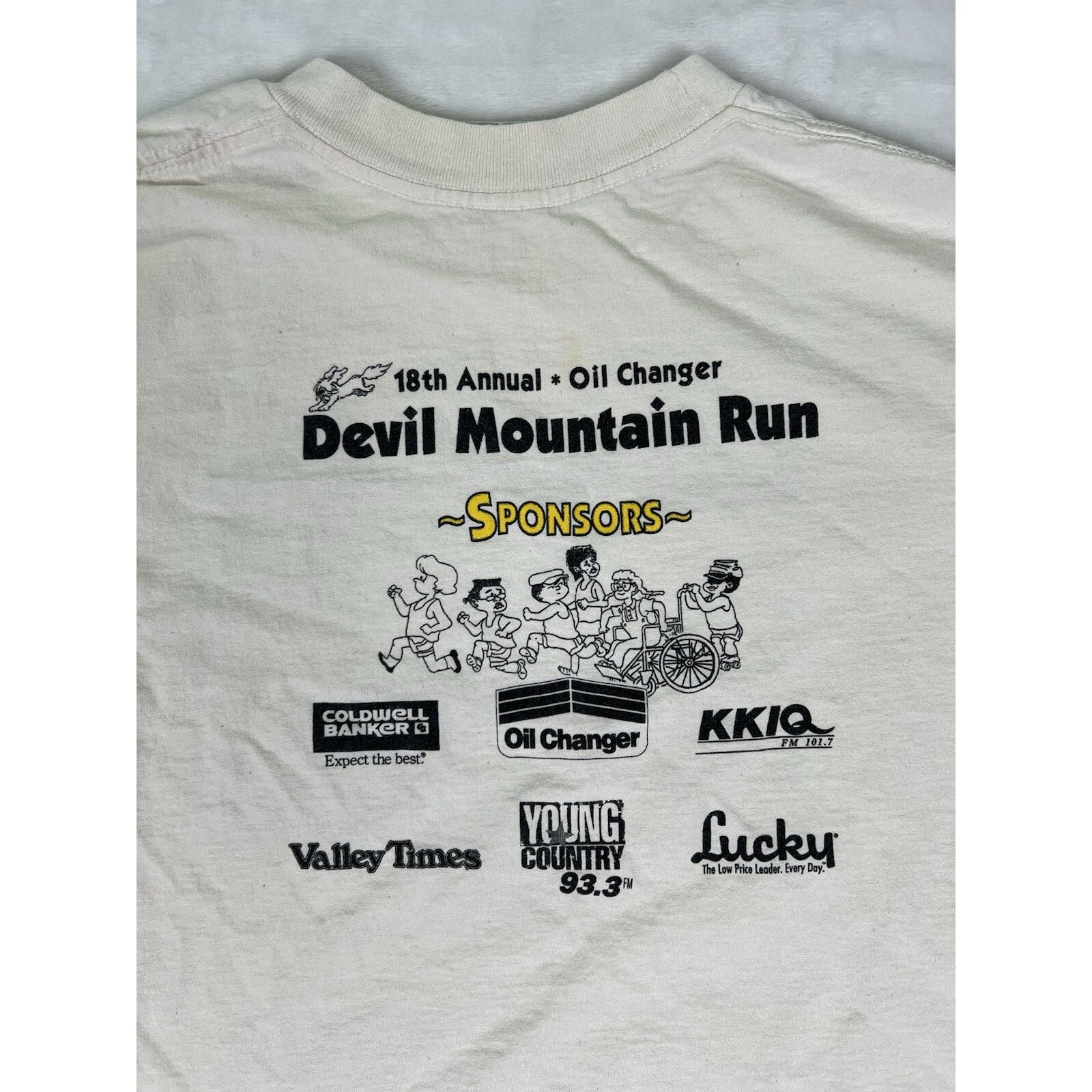 Vintage Vintage Devil Mountain Run T-Shirt Morrie Wee Pals Comic Art Size US L / EU 52-54 / 3 - 5 Thumbnail