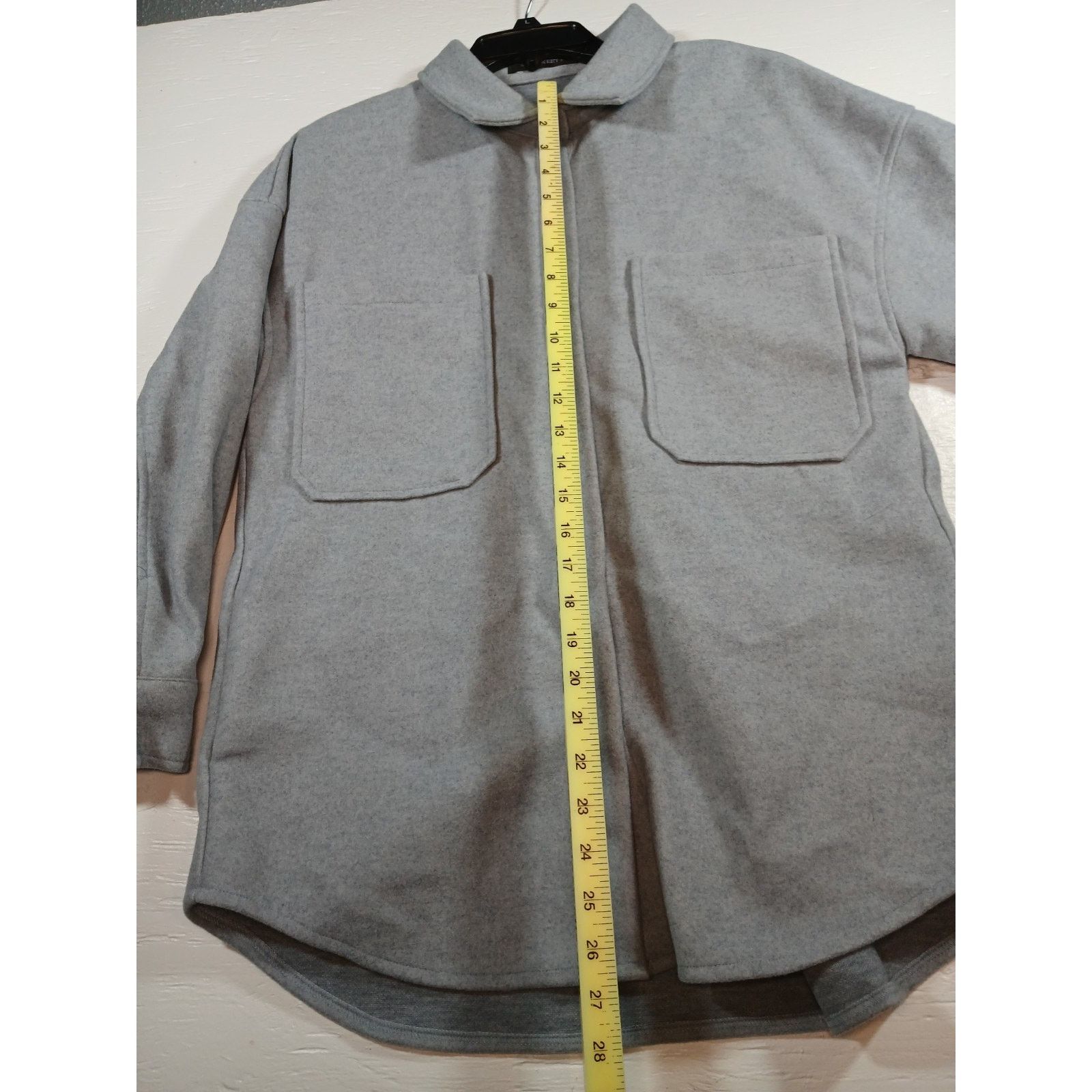Other Merokeety (Medium) Unisex Gray Button Women's Coat Size M / US 6-8 / IT 42-44 - 3 Thumbnail