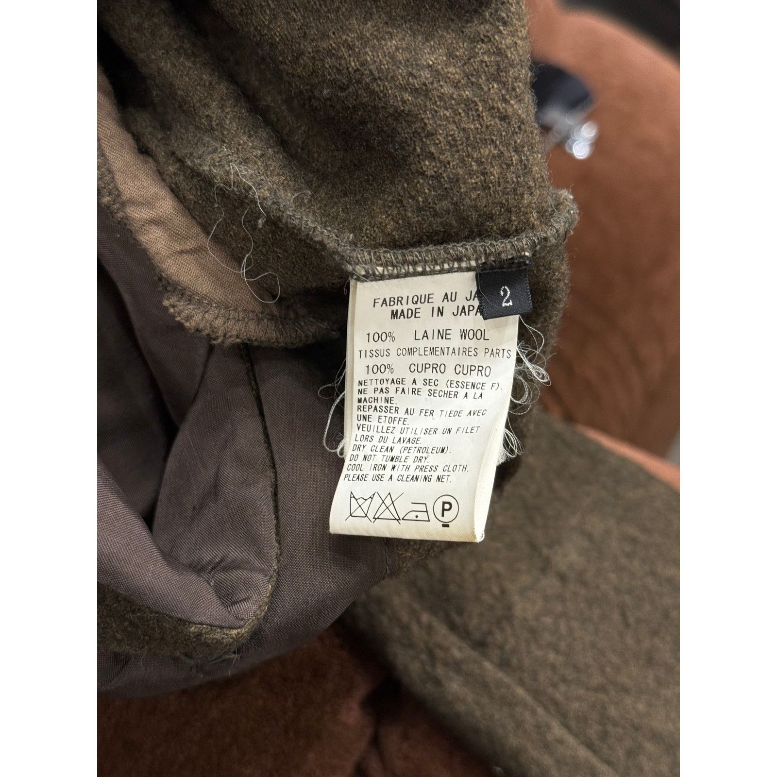 Yohji Yamamoto 2000s Y’s by Yohji Yamamoto asymmetrical jacket Size XS / US 0-2 / IT 36-38 - 9 Thumbnail