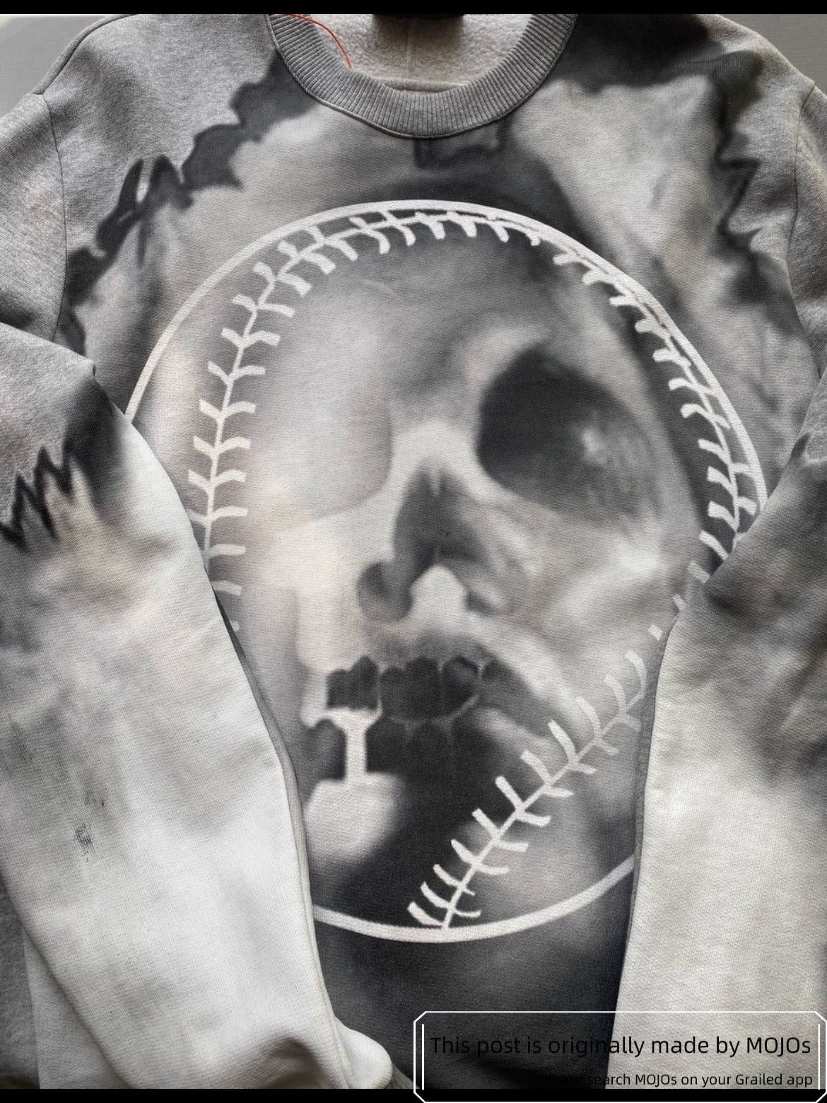 Givenchy Givenchy Baseball Figure Print Sweatshirt Size US M / EU 48-50 / 2 - 2 Thumbnail
