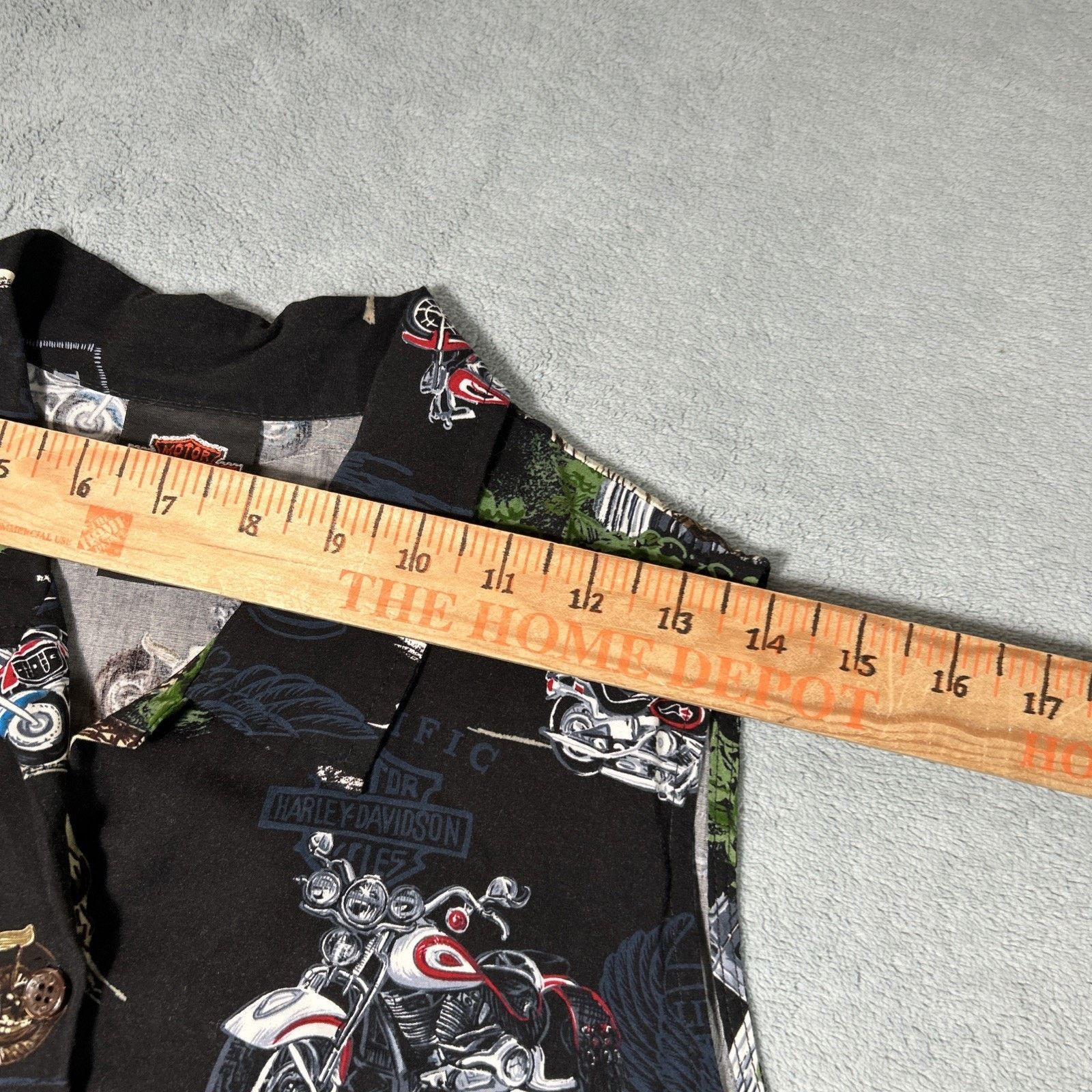 Harley Davidson Harley Davidson Vest Button Up Shirt Ws XL Hawaiian Babe Size XL / US 12-14 / IT 48-50 - 17 Thumbnail
