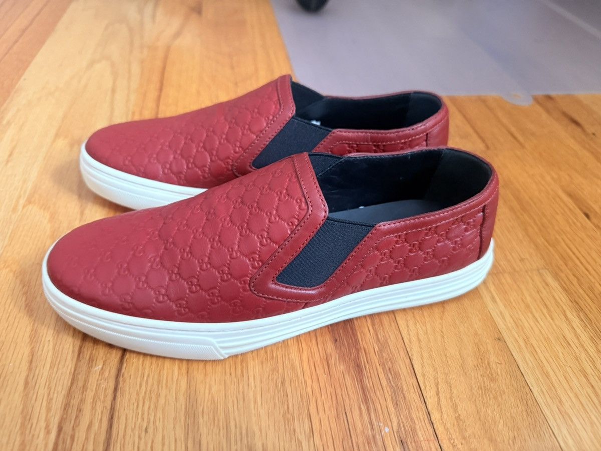 Gucci Gucci Logo Low Top laceless Sneakers Size US 5.5 / IT 35.5 - 3 Thumbnail