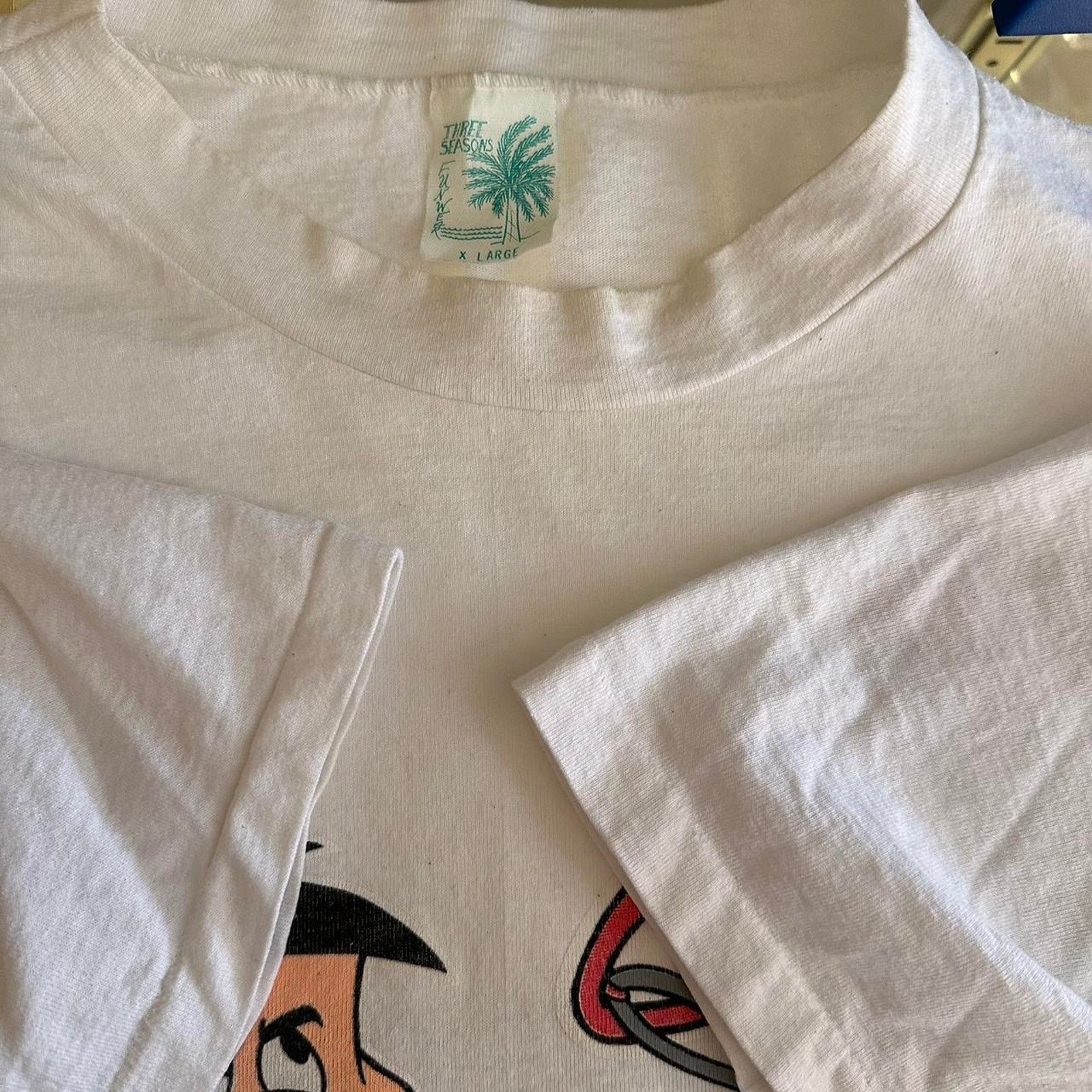 Vintage Vintage Flintstones Basketball Shirt Size US XL / EU 56 / 4 - 5 Thumbnail