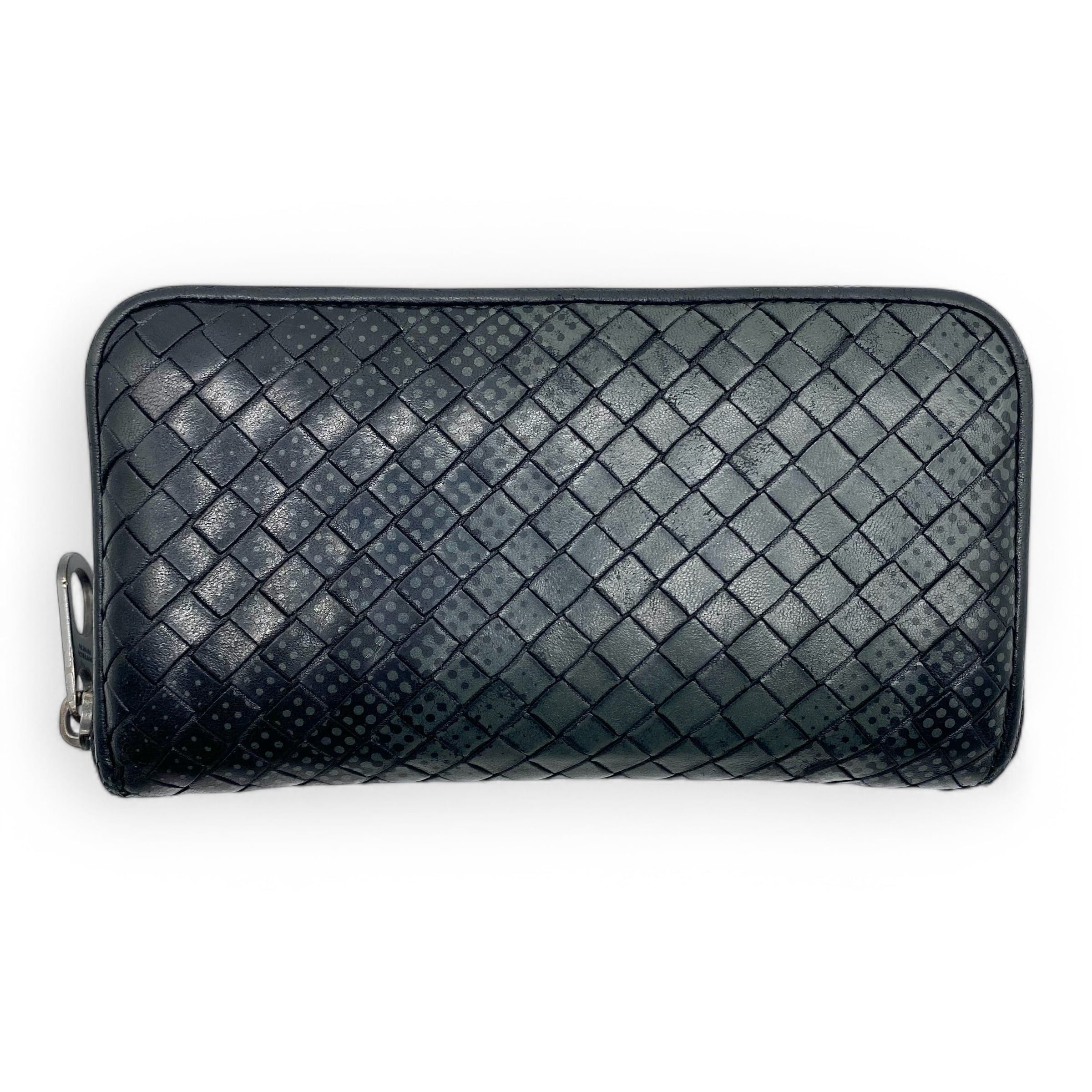 Bottega Veneta BOTTEGA VENETA Round Zipper Long Wallet Dot Intrecciato Size ONE SIZE - 1 Thumbnail