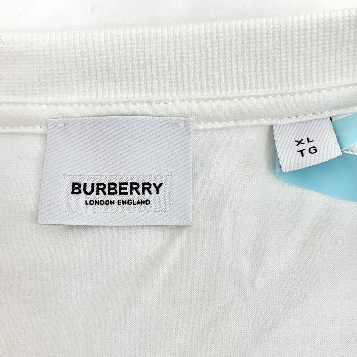 Burberry Burberry Logo Letter Printed Short Sleeve T-Shirt K26WX Size US XL / EU 56 / 4 - 5 Thumbnail