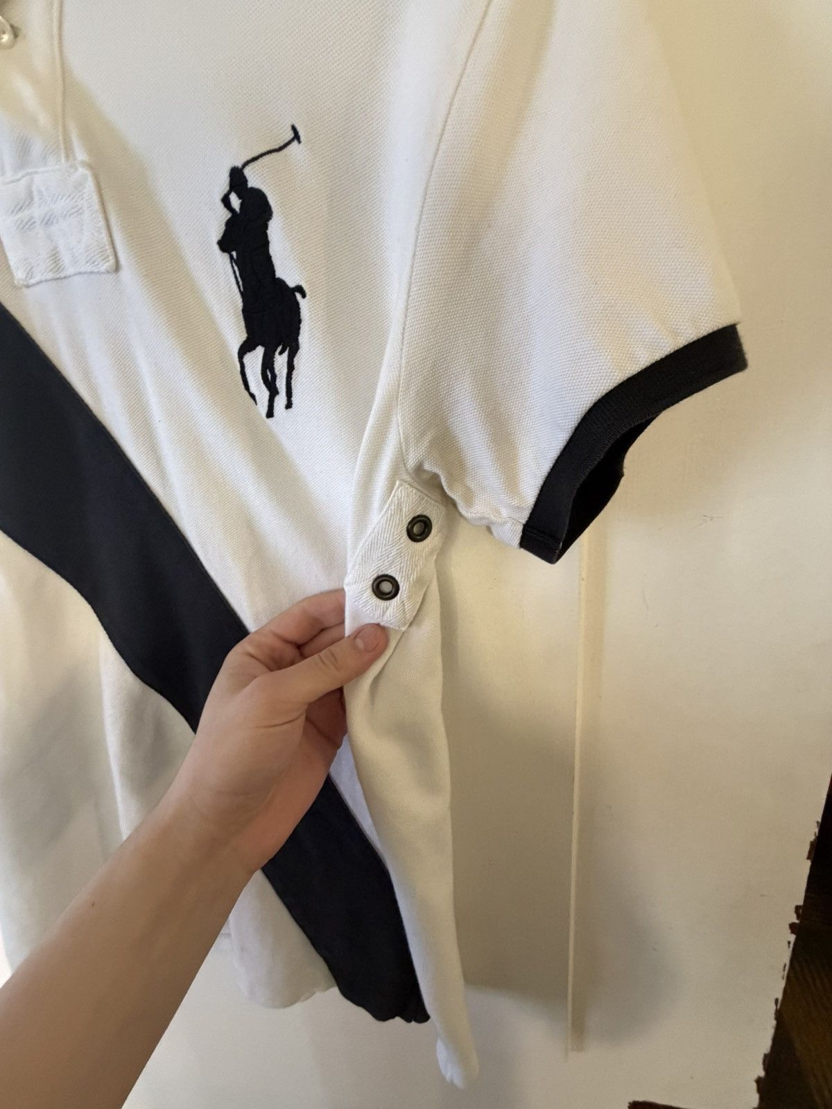 Polo Ralph Lauren Ralph lauren white #9 Sports Polo Size US L / EU 52-54 / 3 - 5 Thumbnail