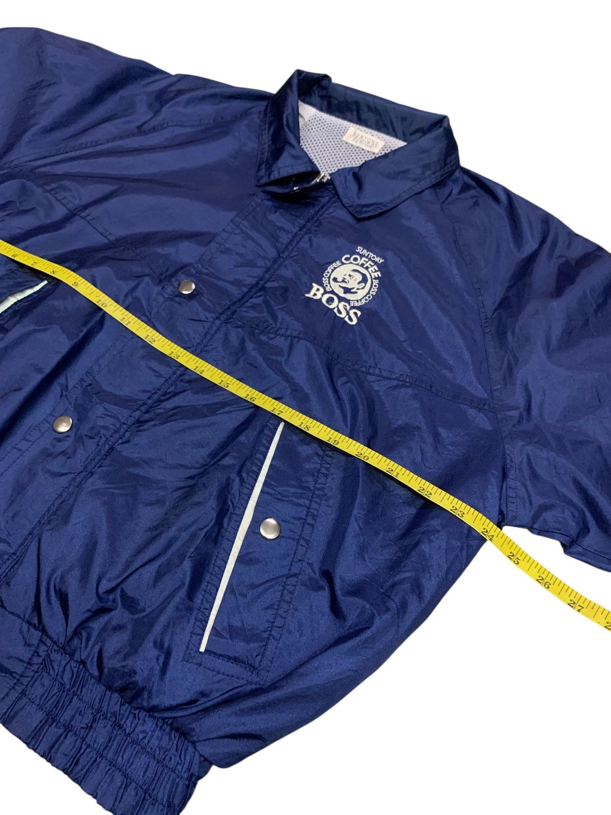Other Vintage 90's Suntory Coffee Boss Windbreaker Jacket Size US L / EU 52-54 / 3 - 8 Thumbnail