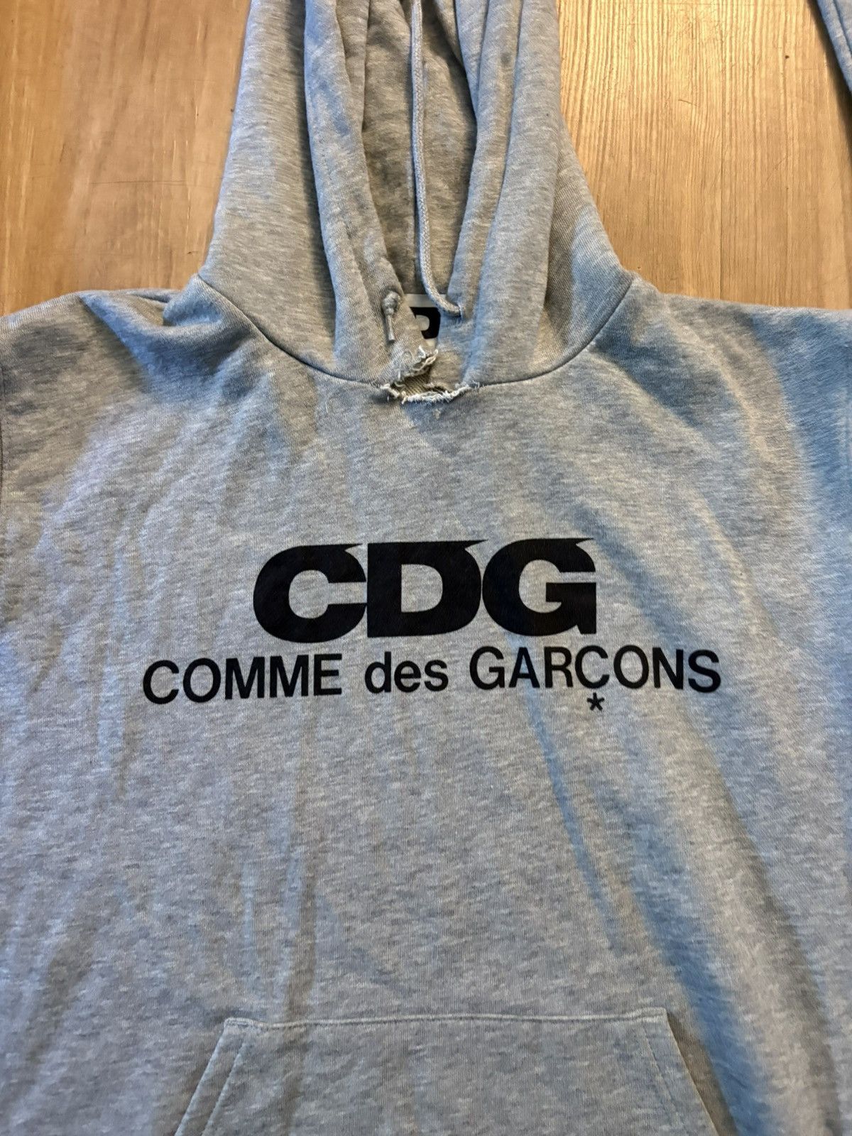 CDG by Comme des Garcons CDG GREY HOODIE Size US L / EU 52-54 / 3 - 2 Thumbnail