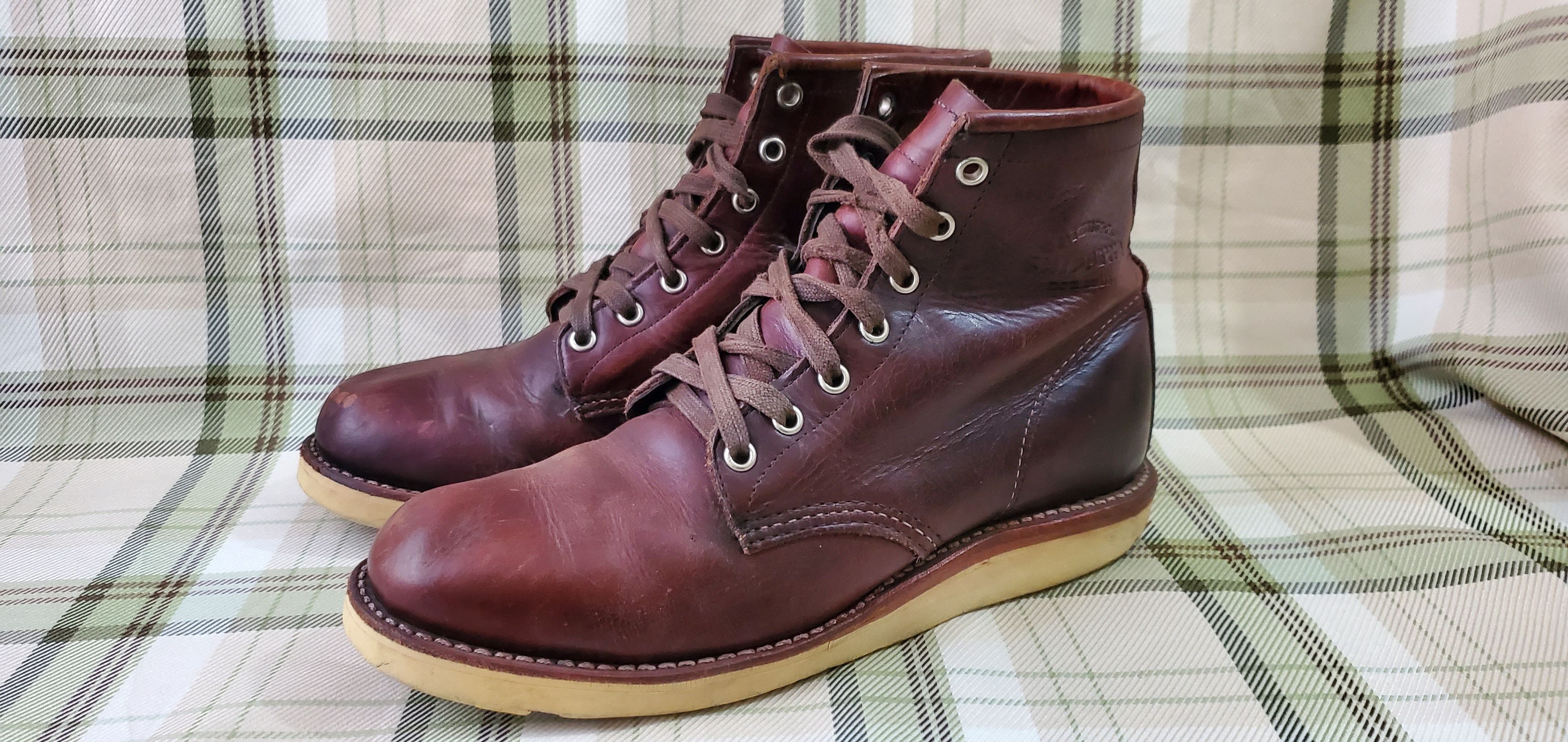 Chippewa CHIPPEWA Brown Leather Lace Up Boots Size US 8 / EU 41 - 1 Thumbnail