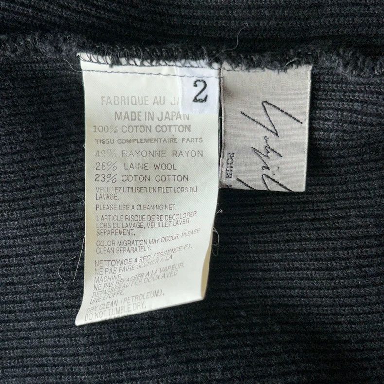 Yohji Yamamoto Yohji Yamamoto Yohji Yamamoto Black Striped Suit Jacket Size US S / EU 44-46 / 1 - 5 Thumbnail