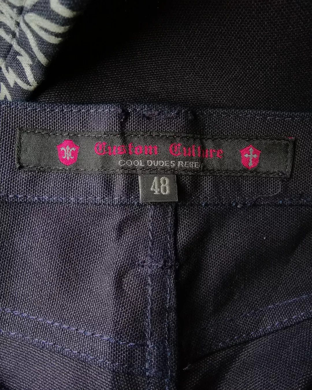 Japanese Brand Custom Culture Black Gothic Pants Vine Japan Punk Streetwear Size US 32 / EU 48 - 7 Thumbnail