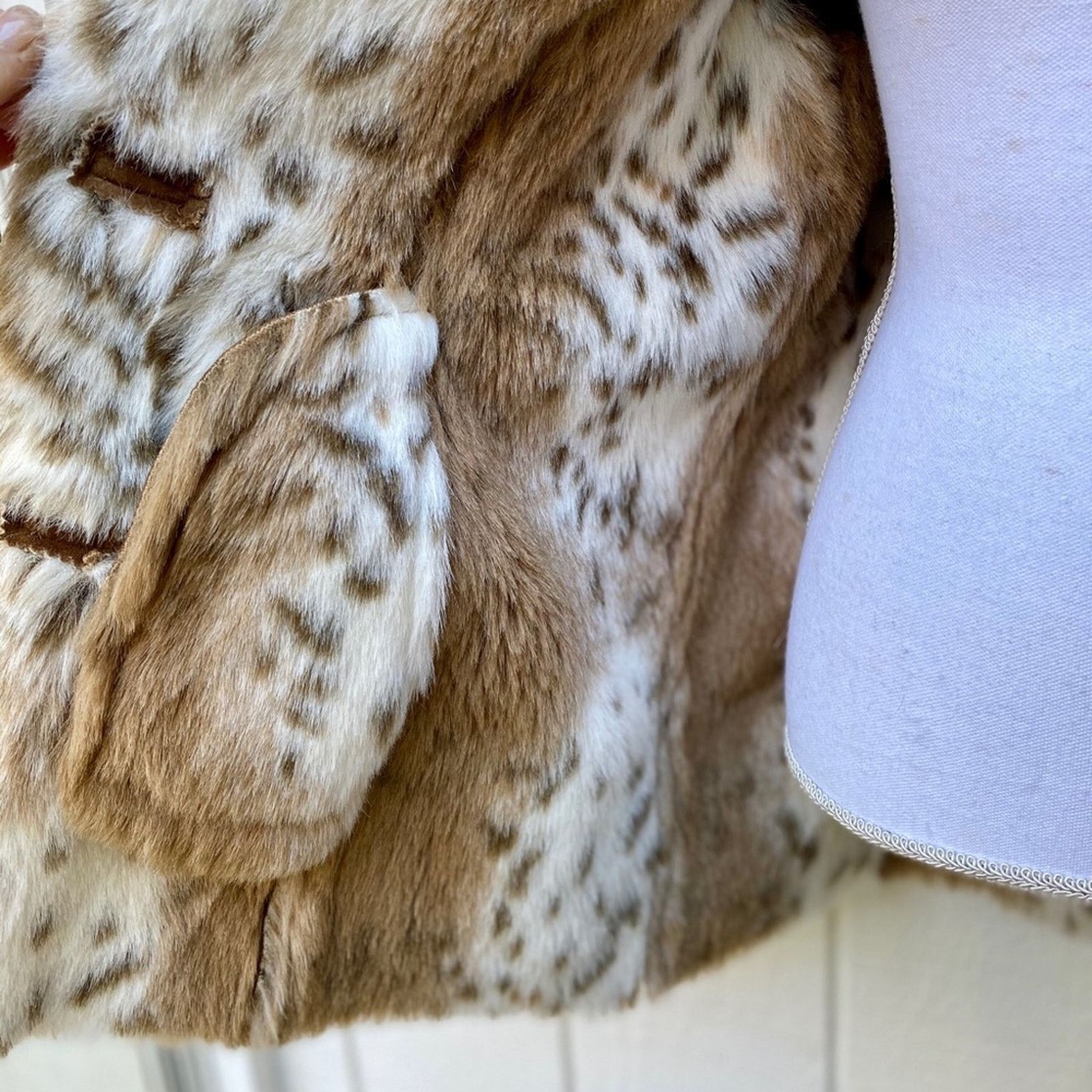 REGAL Vintage Regal Faux Fur & Suede Winter Co… Size L / US 10 / IT 46 - 7 Thumbnail