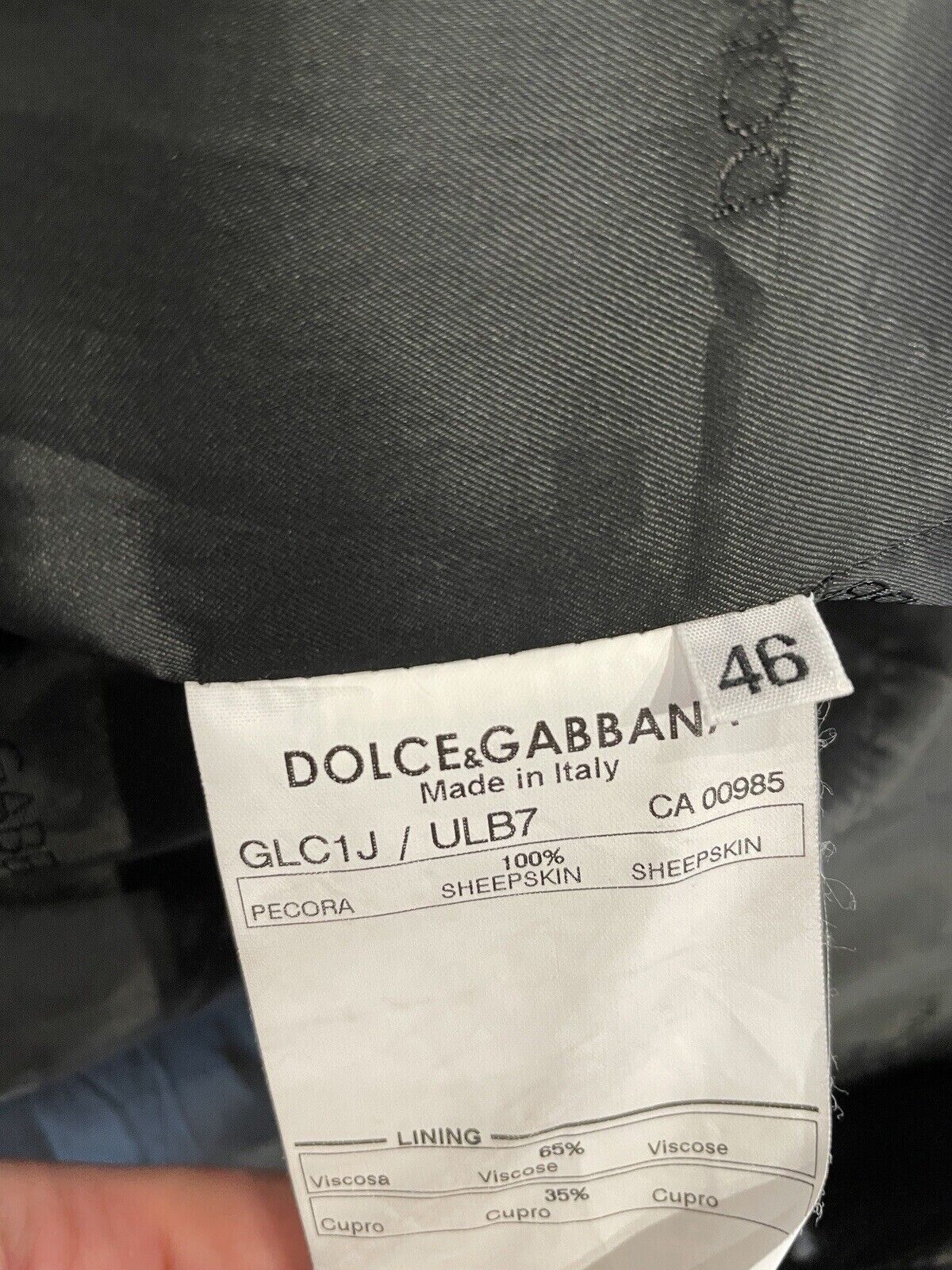 Dolce & Gabbana Dolce & Gabbana Real Leather Biker Jacket Size L / US 10 / IT 46 - 21 Thumbnail