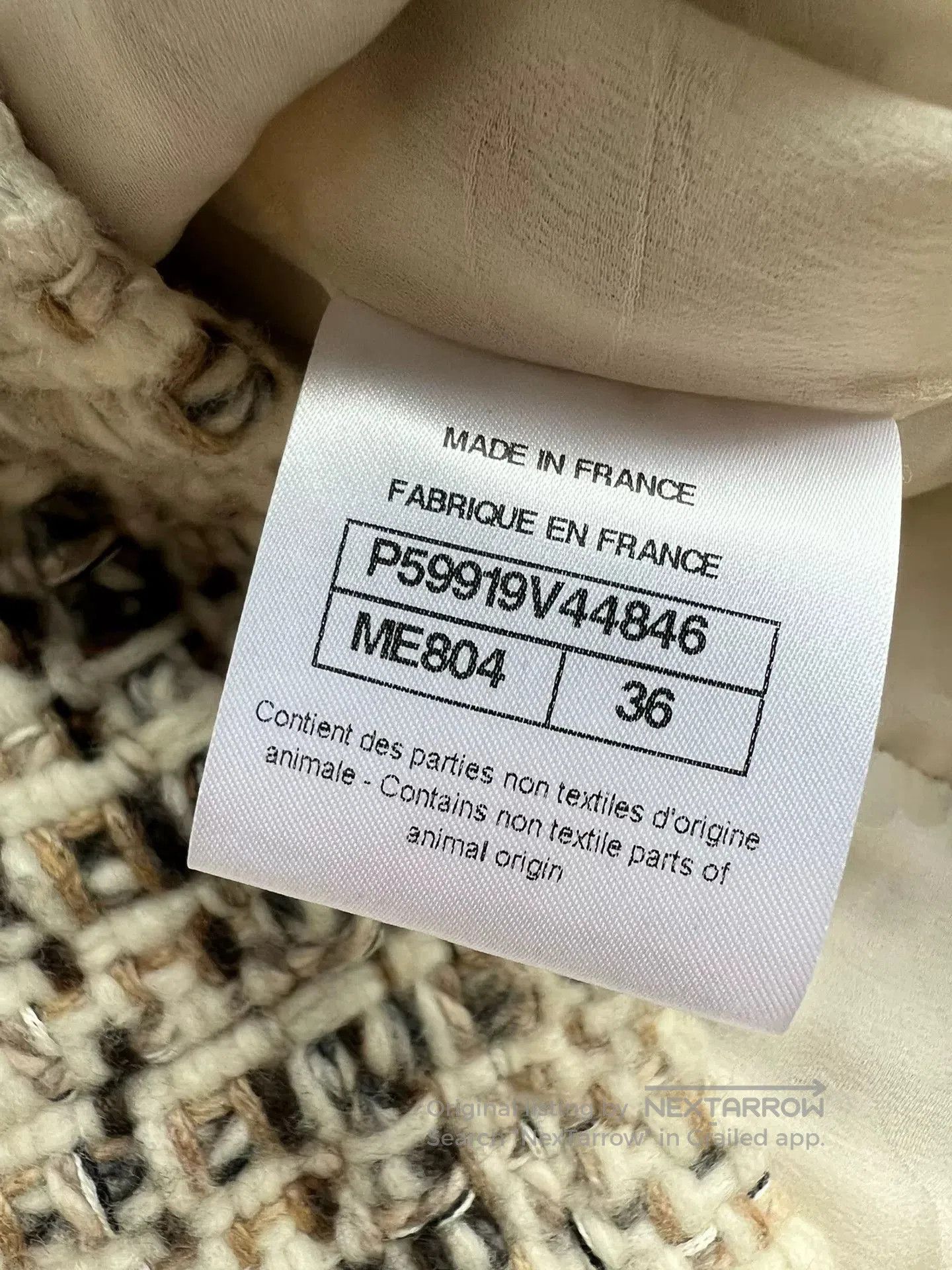Chanel Chanel Forest Series Tweed Jacket. Size US M / EU 48-50 / 2 - 6 Thumbnail