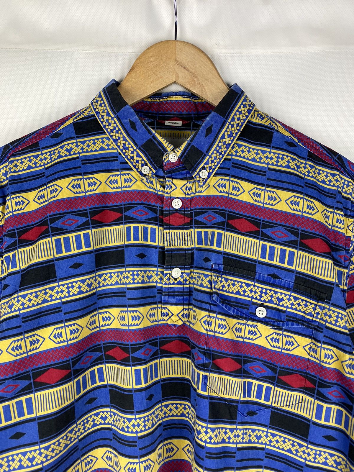 Other Carhartt WIP S/S Mason geometric pattern shirt size Xl Size US XL / EU 56 / 4 - 8 Thumbnail
