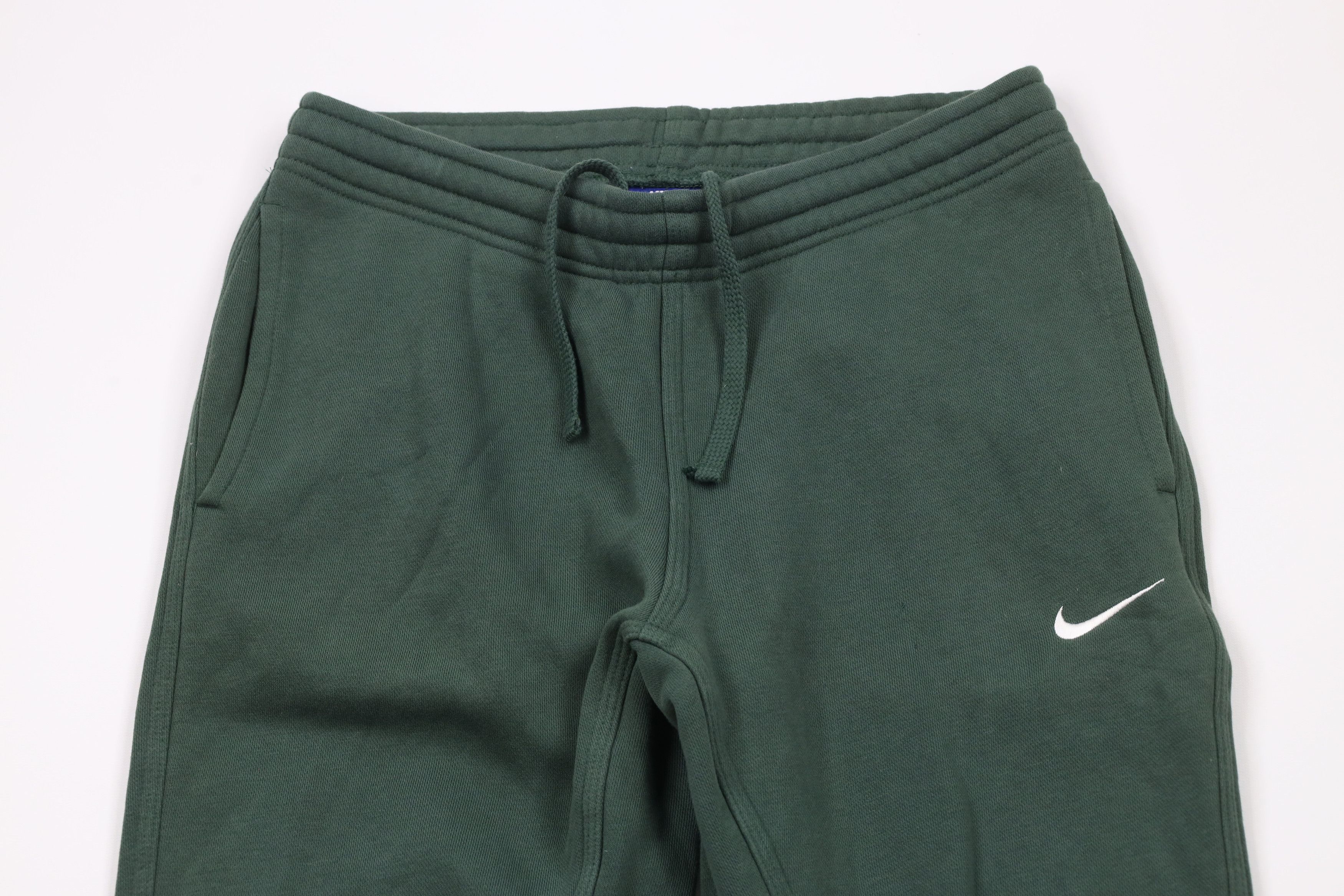 Nike × Vintage Vintage Y2K Nike Scott Mini Swoosh Sweatpants Joggers Green Size US 34 / EU 50 - 2 Thumbnail