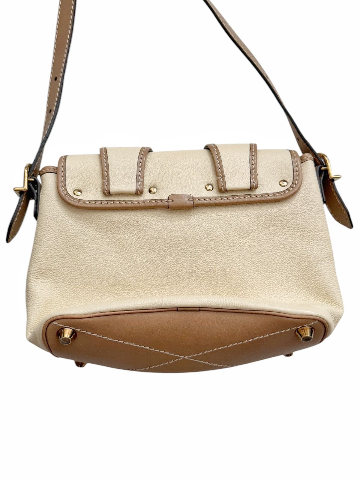 Chloe Susan Crossbody Cream Leather Bag Size ONE SIZE - 5 Thumbnail