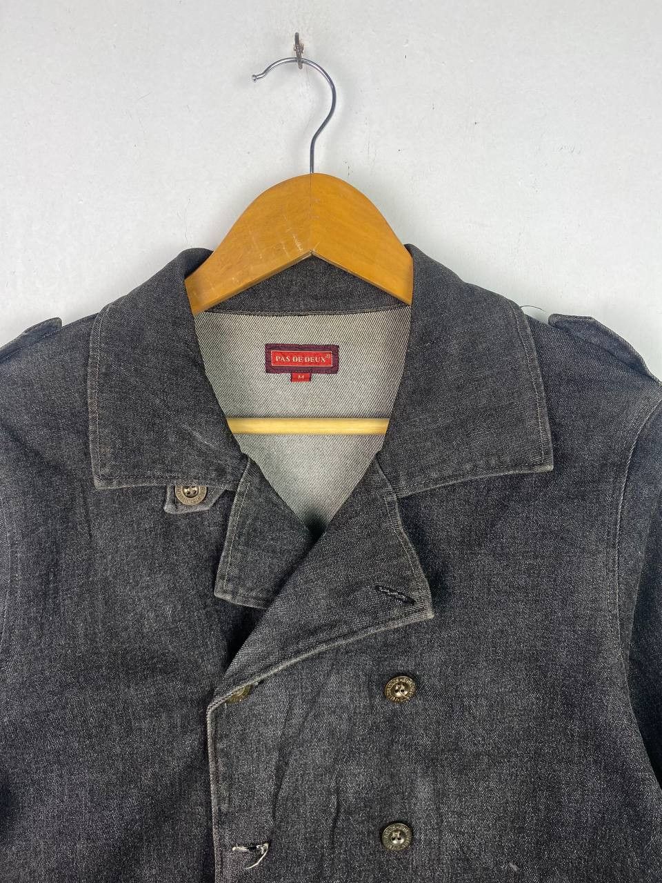 Japanese Brand vintage japanese brands denim jacket very nice design Size US M / EU 48-50 / 2 - 2 Thumbnail