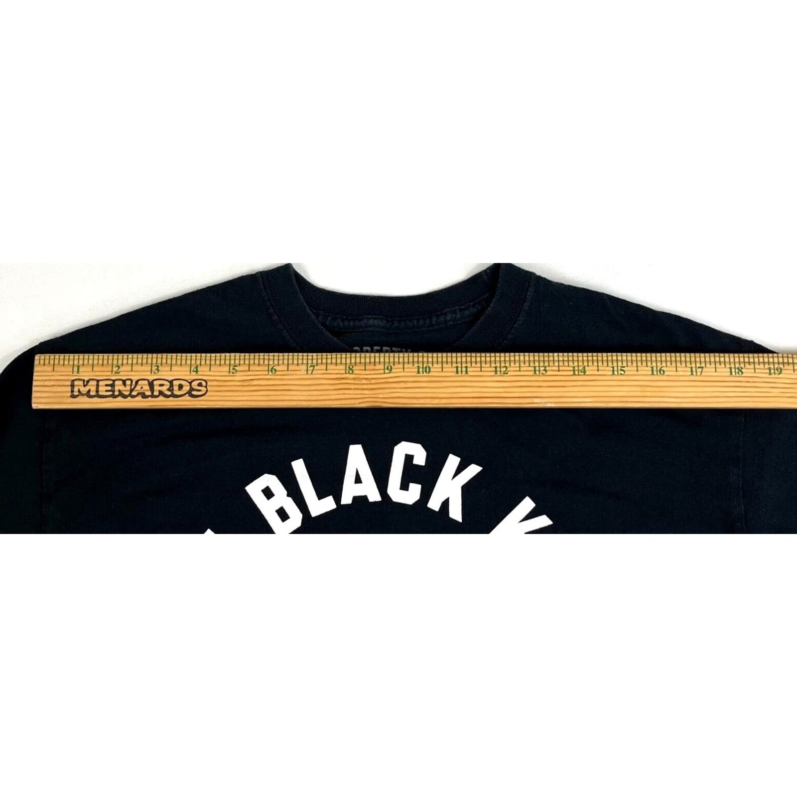 Vintage The Black Keys World Tour 2019 Long Sleeve T-Shirt - Men's M, Double-Sided, 100% Cotton, Black, Crew Neck, Solid, Band, Music Size US M / EU 48-50 / 2 - 7 Thumbnail