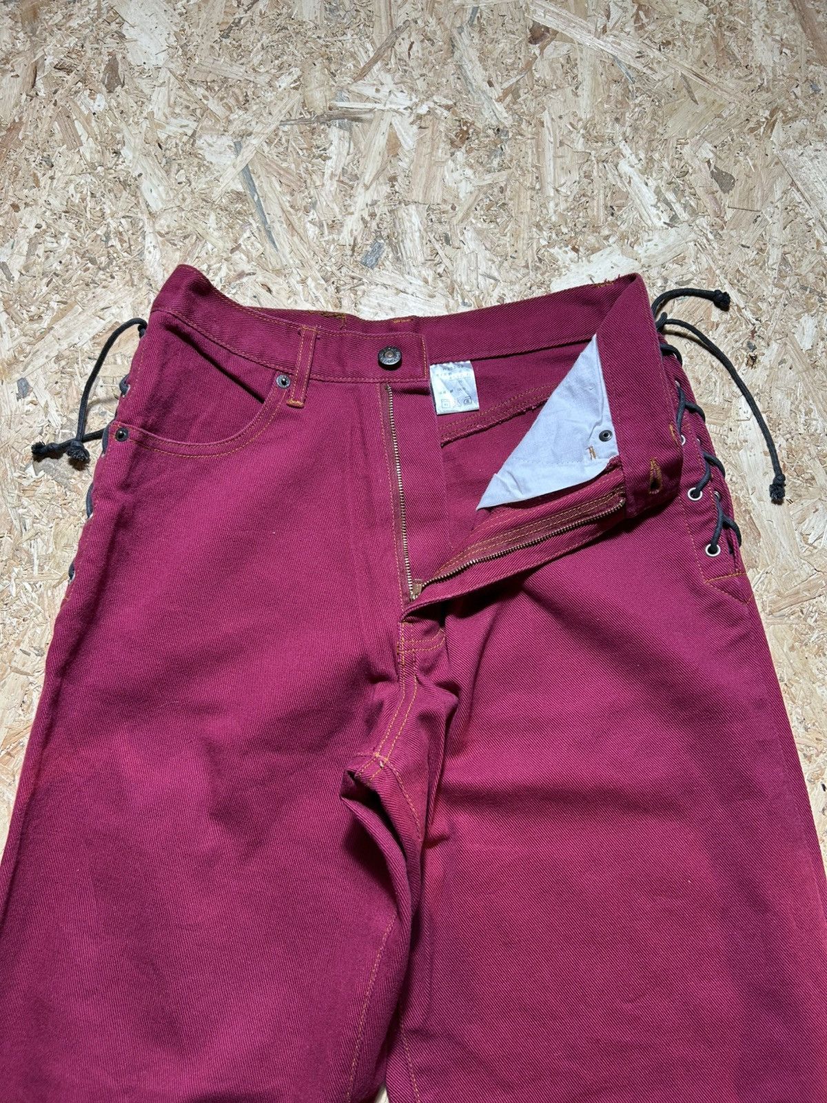 Harley Davidson Vintage Harley Davidson Wide Pants Size US 26 / EU 42 - 4 Thumbnail
