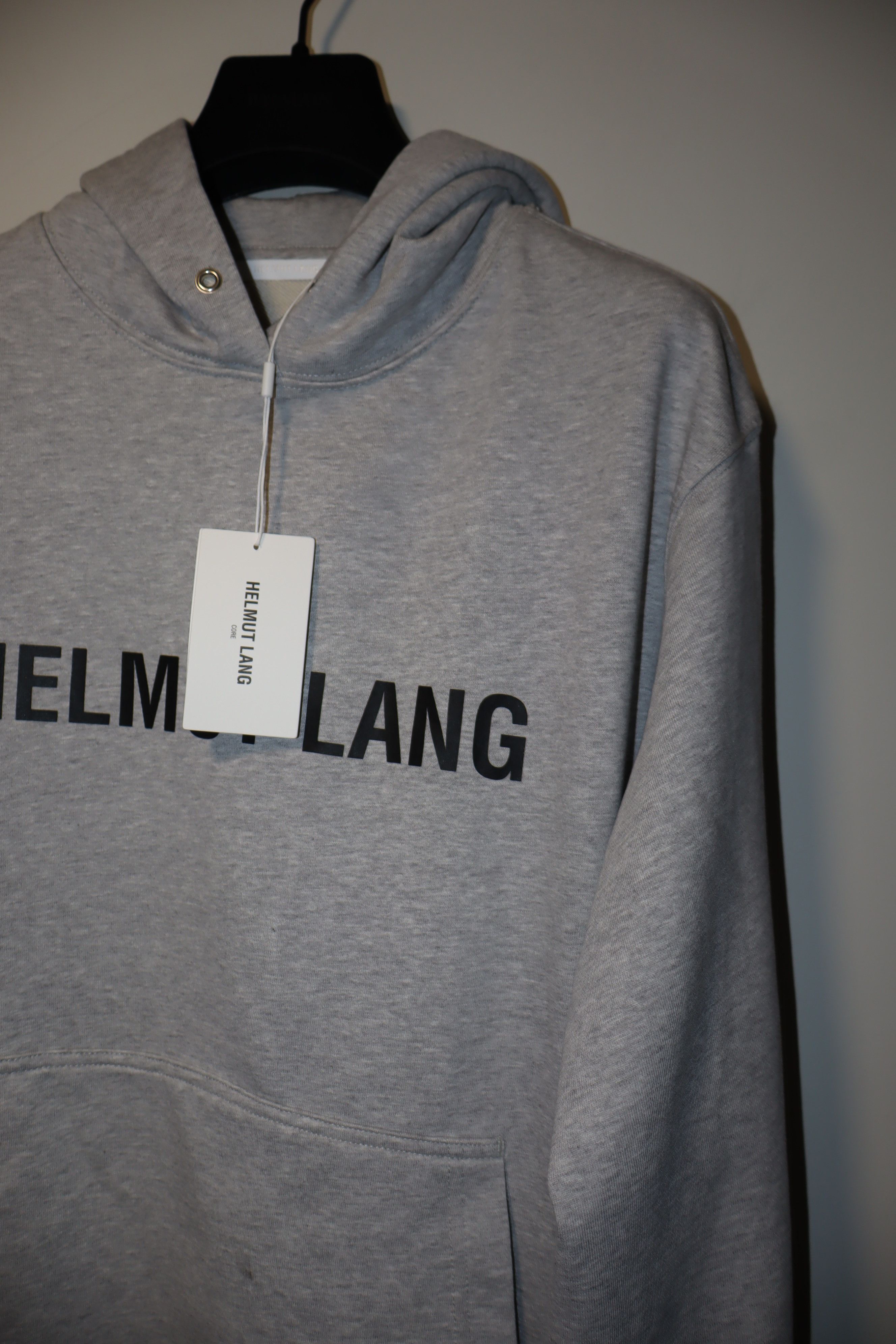 Helmut Lang Core logo print hoodie Size US S / EU 44-46 / 1 - 9 Thumbnail