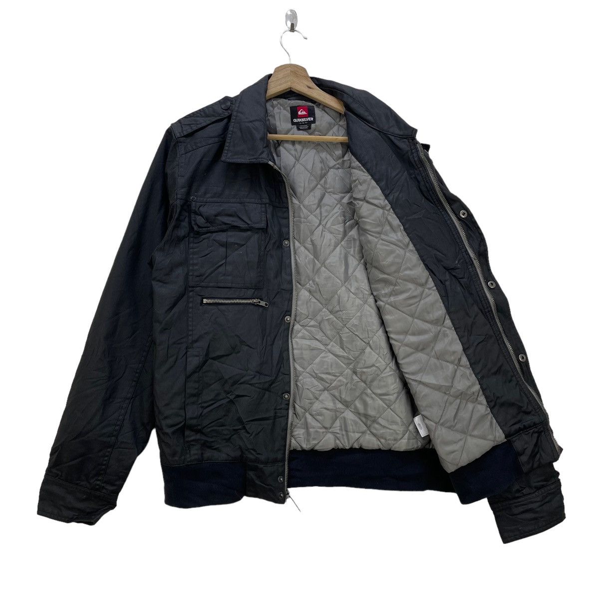 Quicksilver 🔥Vintage Quicksilver Quilted Wax Jacket Size US M / EU 48-50 / 2 - 2 Thumbnail