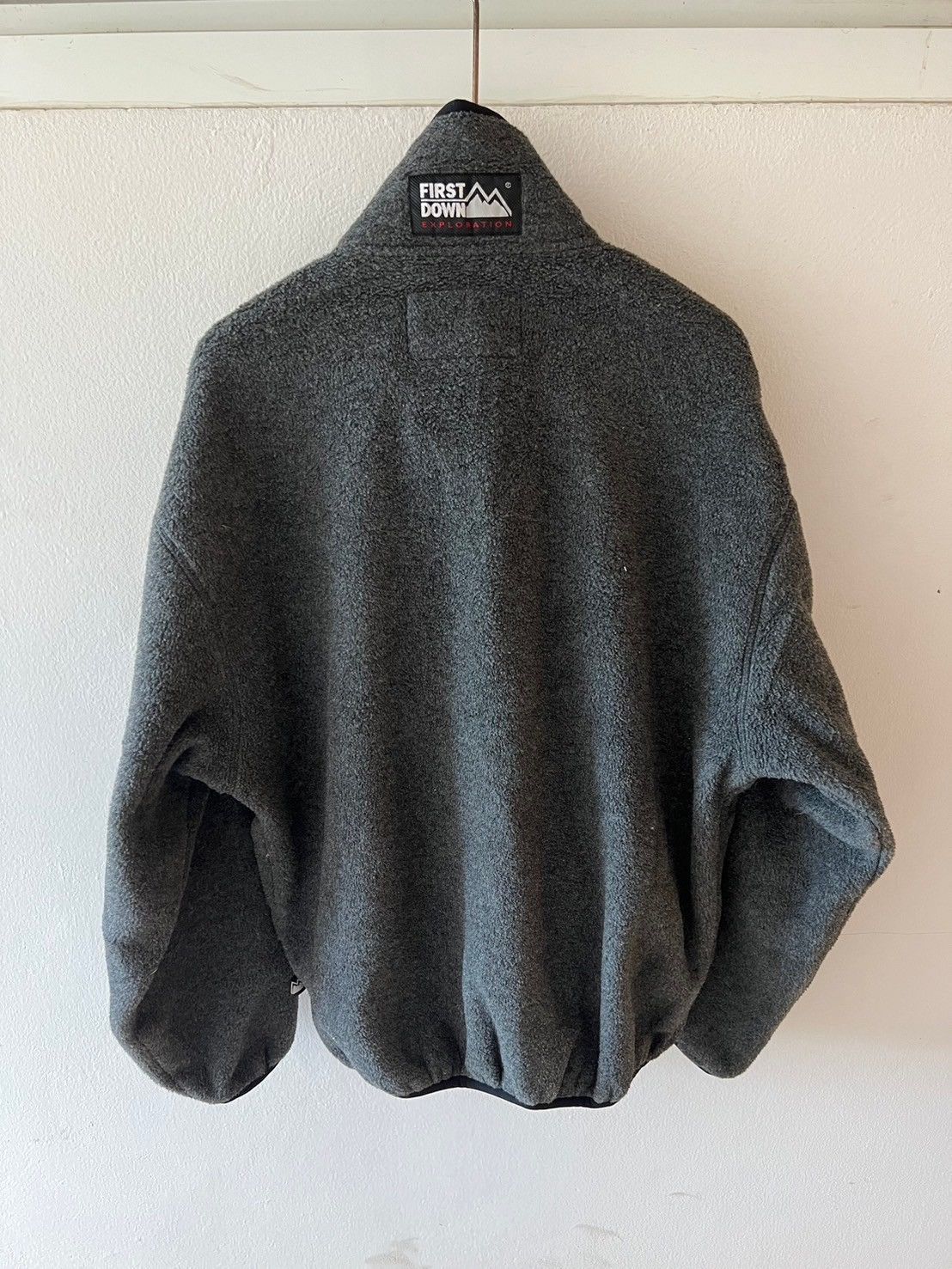 Vintage First Down Outdoor Fleece Jacket Zip Up Size US M / EU 48-50 / 2 - 8 Thumbnail