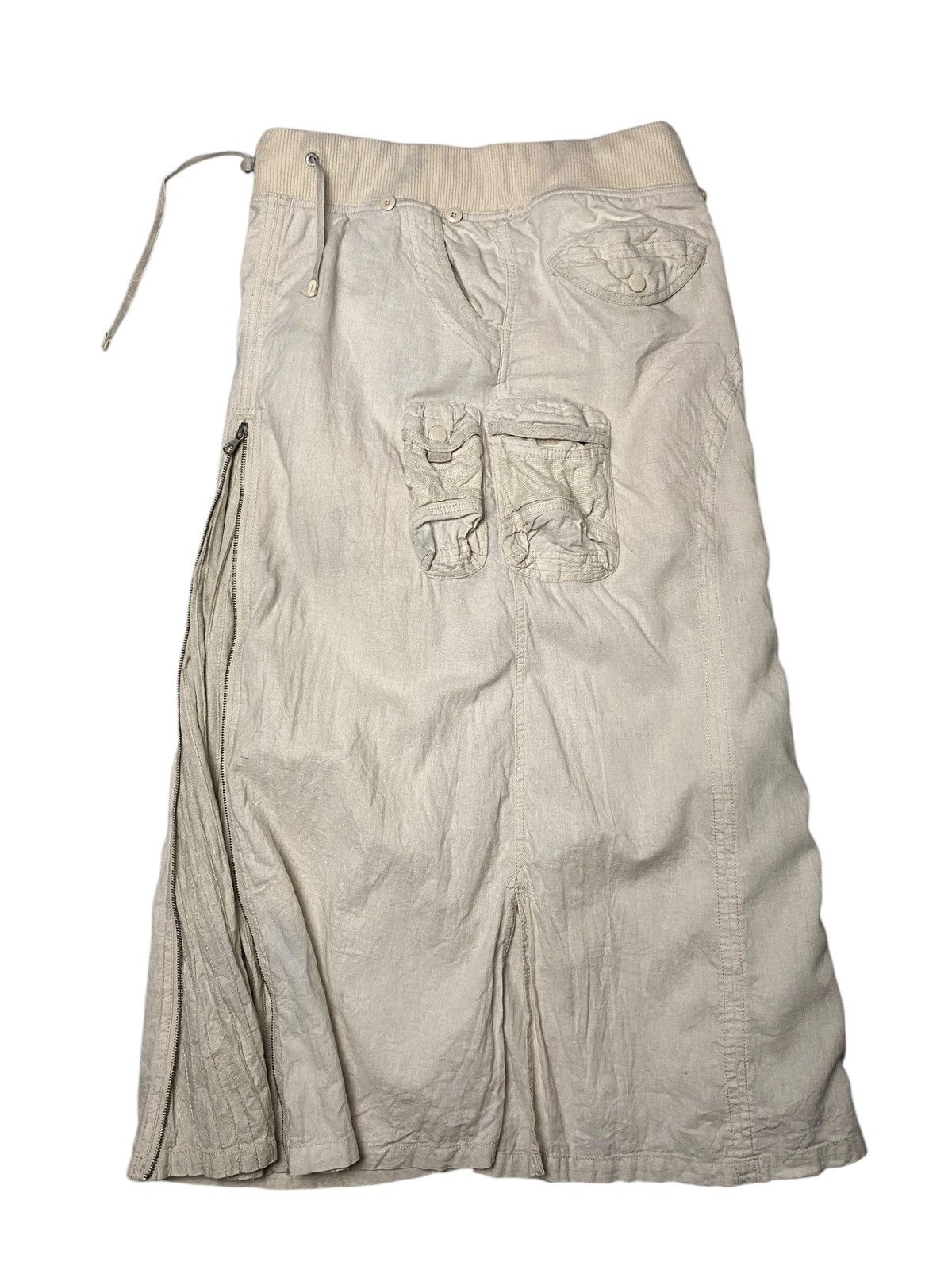 GOA 2000's G.O.A Military Gimmick 3D Multipocket Skirt Size 30" / US 8 / IT 44 - 6 Thumbnail