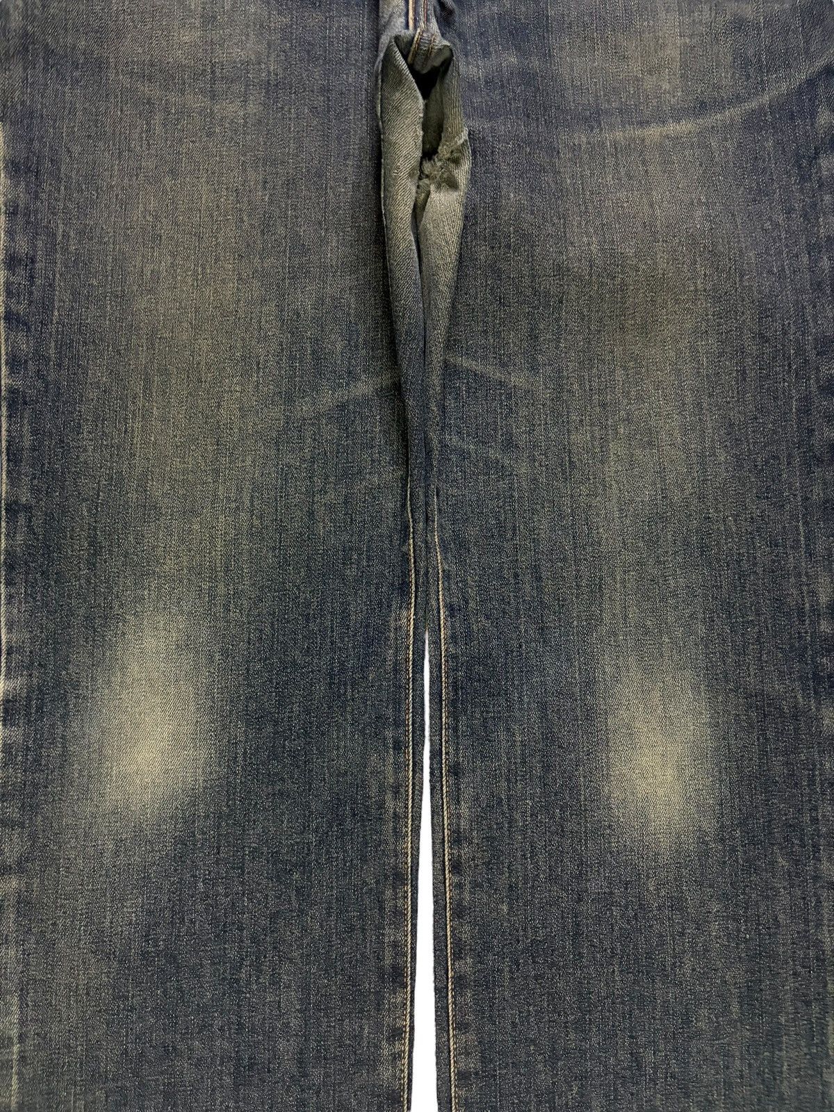 Edwin Vintage Edwin 403 Mud Wash Distressed Baggy Jeans Size US 36 / EU 52 - 5 Thumbnail