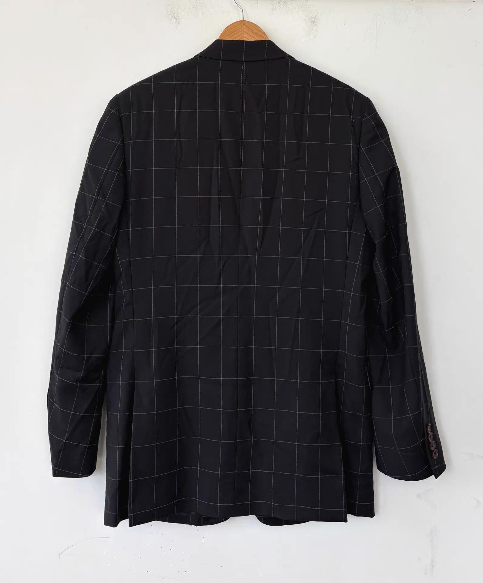 Dolce & Gabbana Dolce & Gabbana Men's Plaid Wool Blazer Ｑ21 Size 48R - 2 Thumbnail