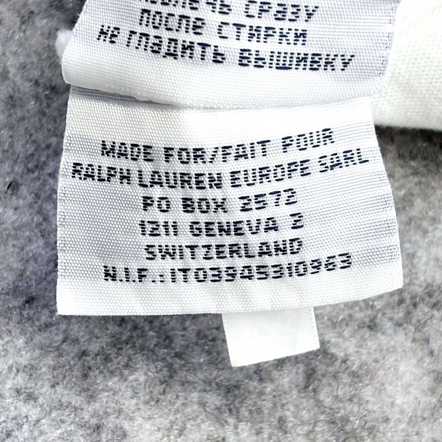 Polo Ralph Lauren Ralph Lauren Polo Custom Fit T Shirt Mens Large White Navy Short Sleeve Summer Casual Shirt Size US L / EU 52-54 / 3 - 6 Thumbnail