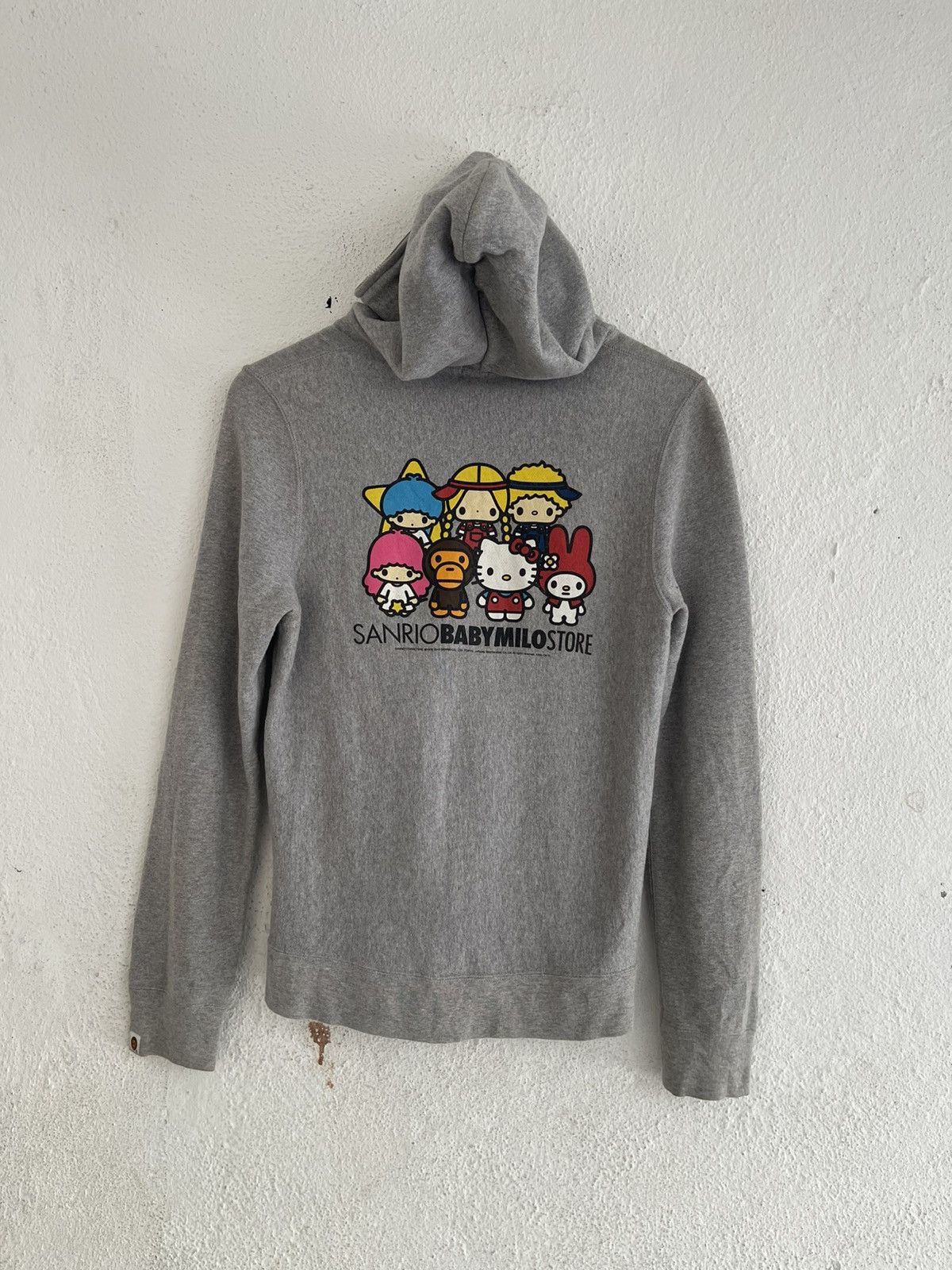 Bape OG 2010 Bape Baby Milo Sanrio Characters Full Zip Hoodie Size S / US 4 / IT 40 - 2 Thumbnail
