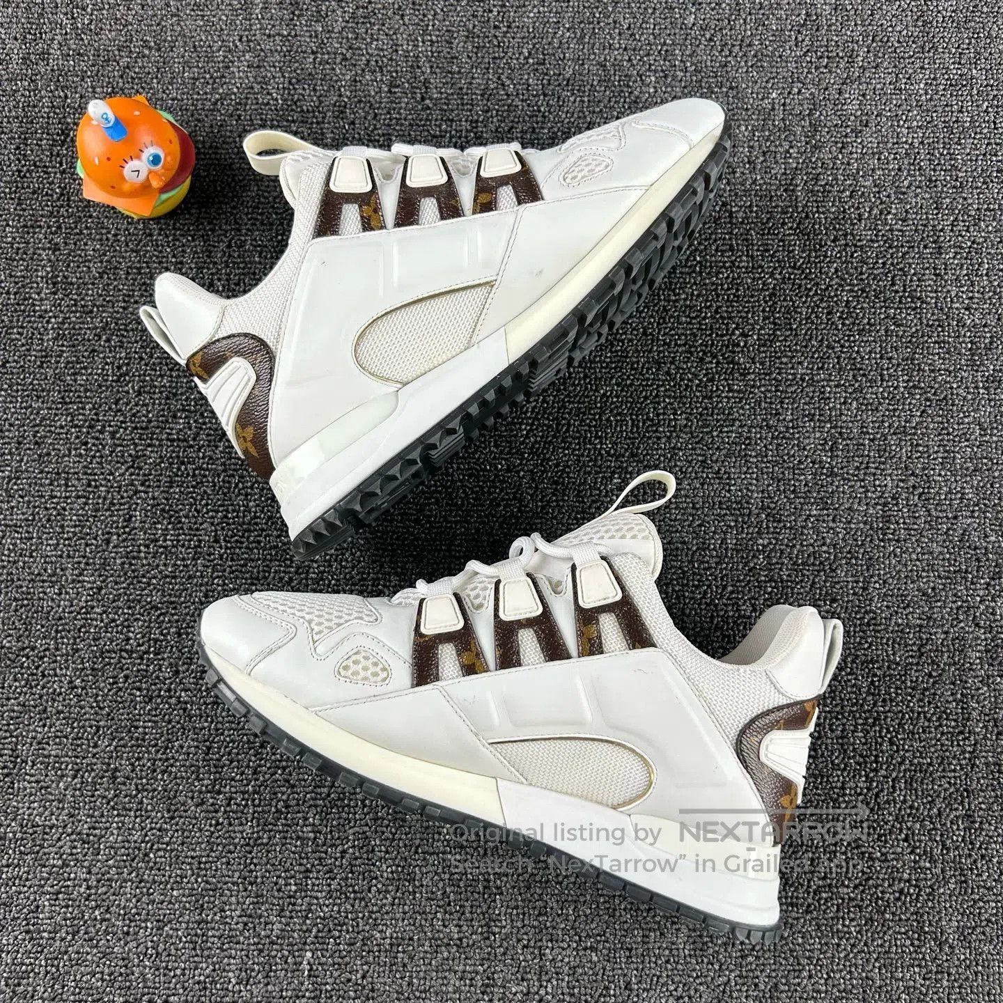 Louis Vuitton louis vuitton white monogram sneakers size 37. Size US 6 / IT 36 - 3 Thumbnail