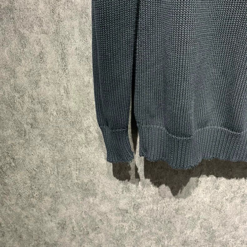 Givenchy Givenchy Black Destroyed Knit Sweater 2506-Nextarrow Size US S / EU 44-46 / 1 - 5 Thumbnail