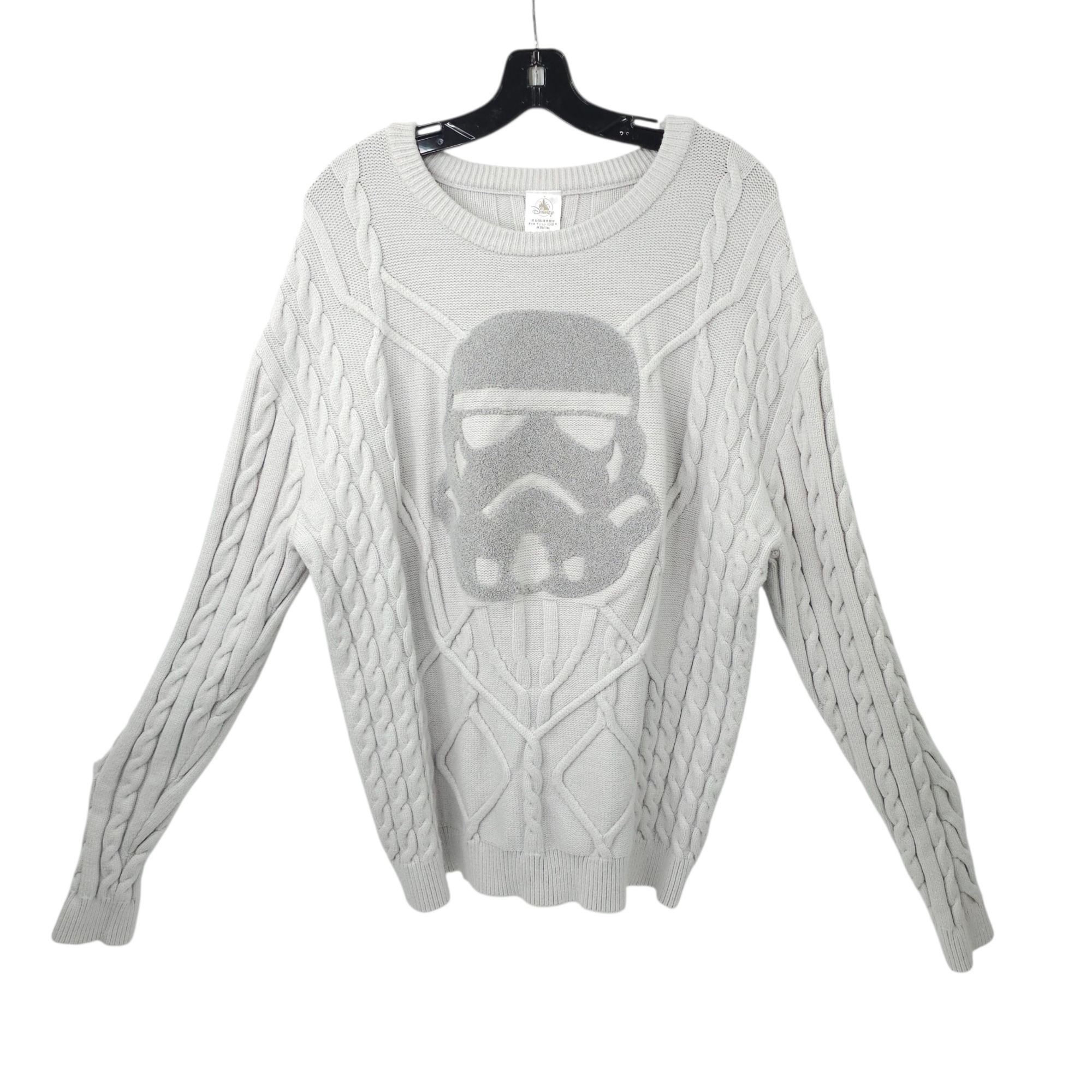 Disney Disney Star Wars Stormtrooper Cable Knit Sweater Adult XL Size US XL / EU 56 / 4 - 2 Thumbnail