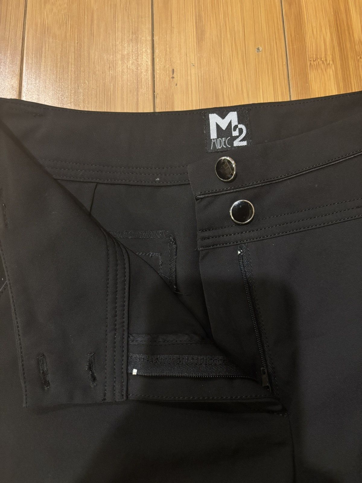 Other Classic black wide leg trousers.wp-370 Size 28" / US 6 / IT 42 - 6 Thumbnail