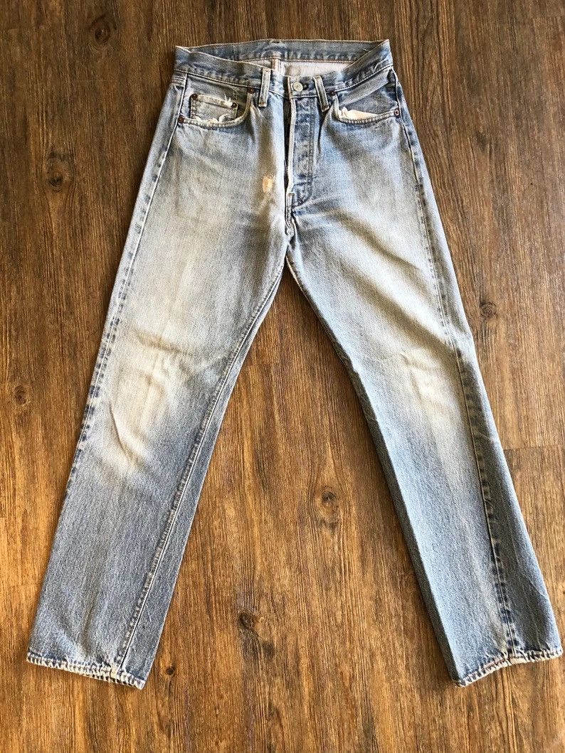 image of Levis x Levis Vintage Clothing Vintage 501 Redline Levi's Denim Jeans, Men's (Size 31)