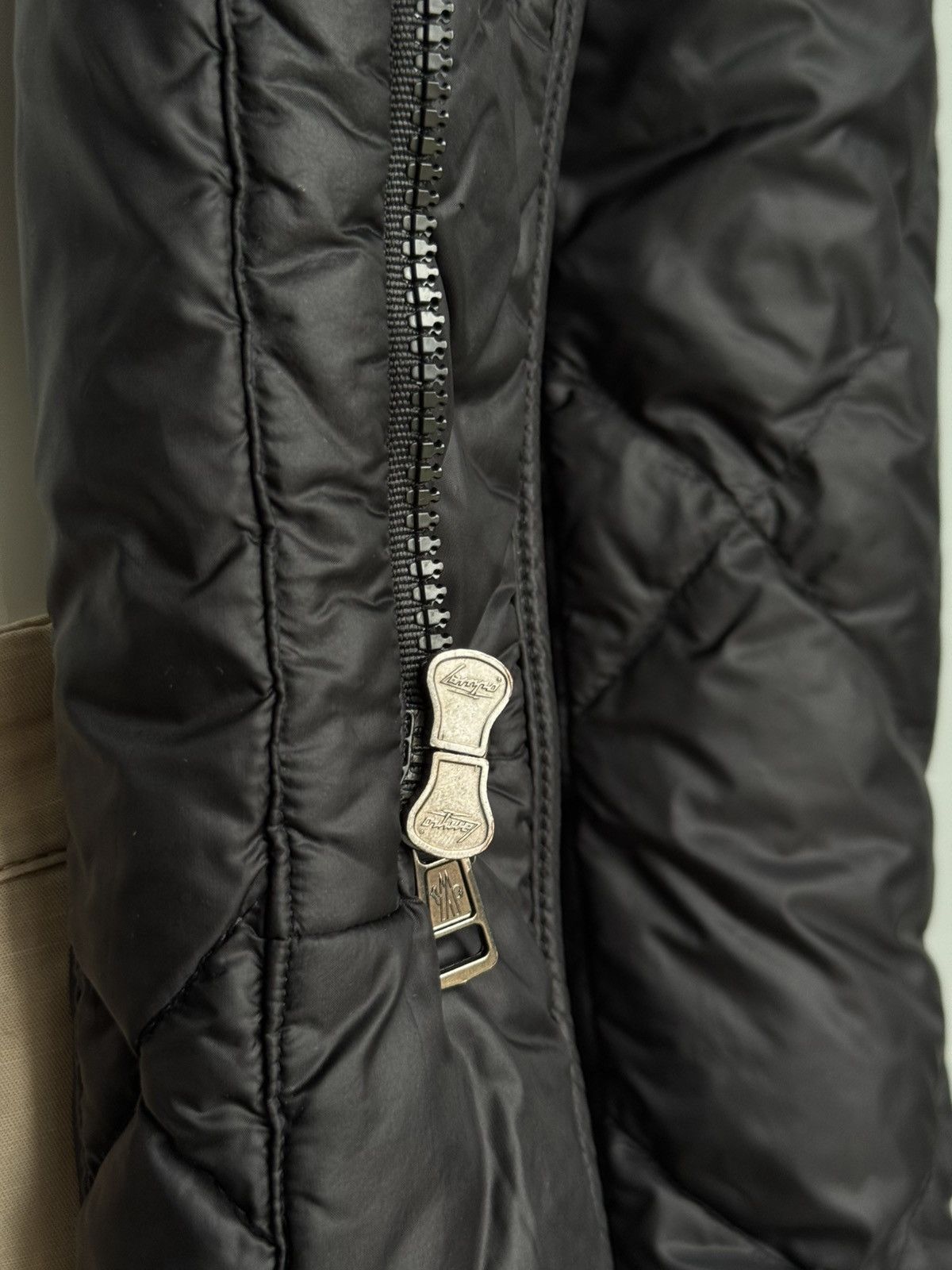 Moncler Moncler Herminier Men Down Puffer Black Logo Coat Jacket Size US L / EU 52-54 / 3 - 12 Thumbnail