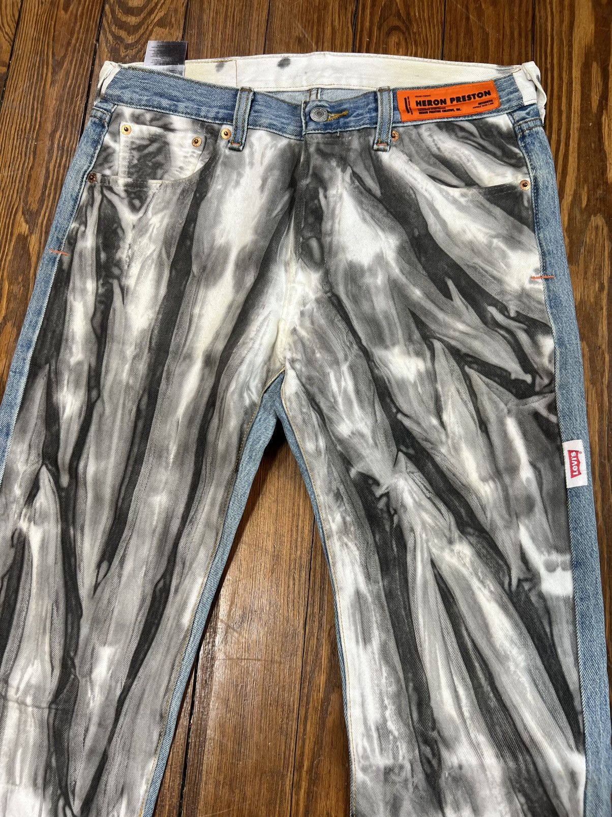 Heron Preston × Levi's Heron Preston Levi’s Jeans Size US 34 / EU 50 - 2 Thumbnail