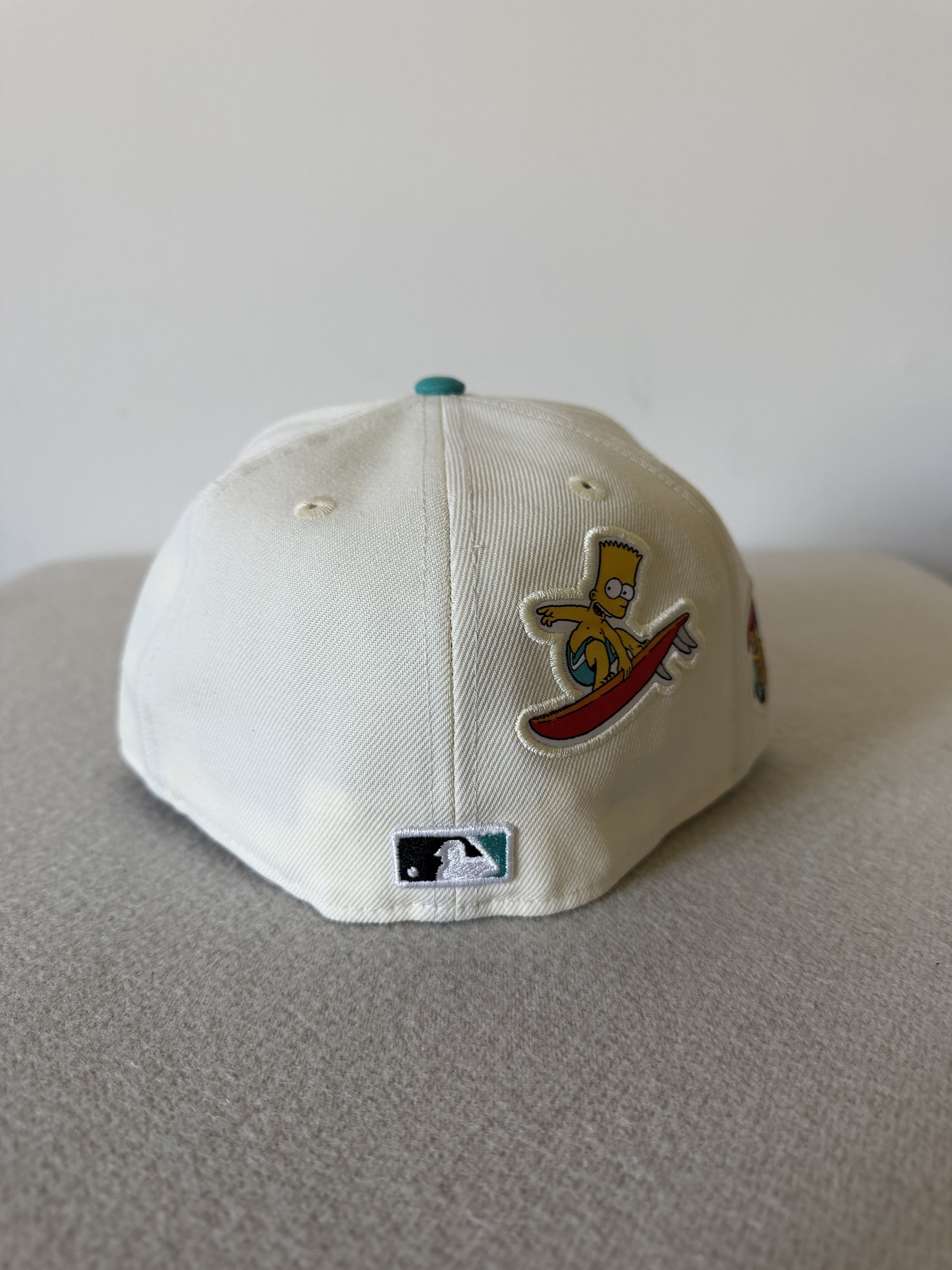 New Era 7 1/4 New Era Florida Marlins Simpsons Localized 59FIFTY Hat Size ONE SIZE - 5 Thumbnail