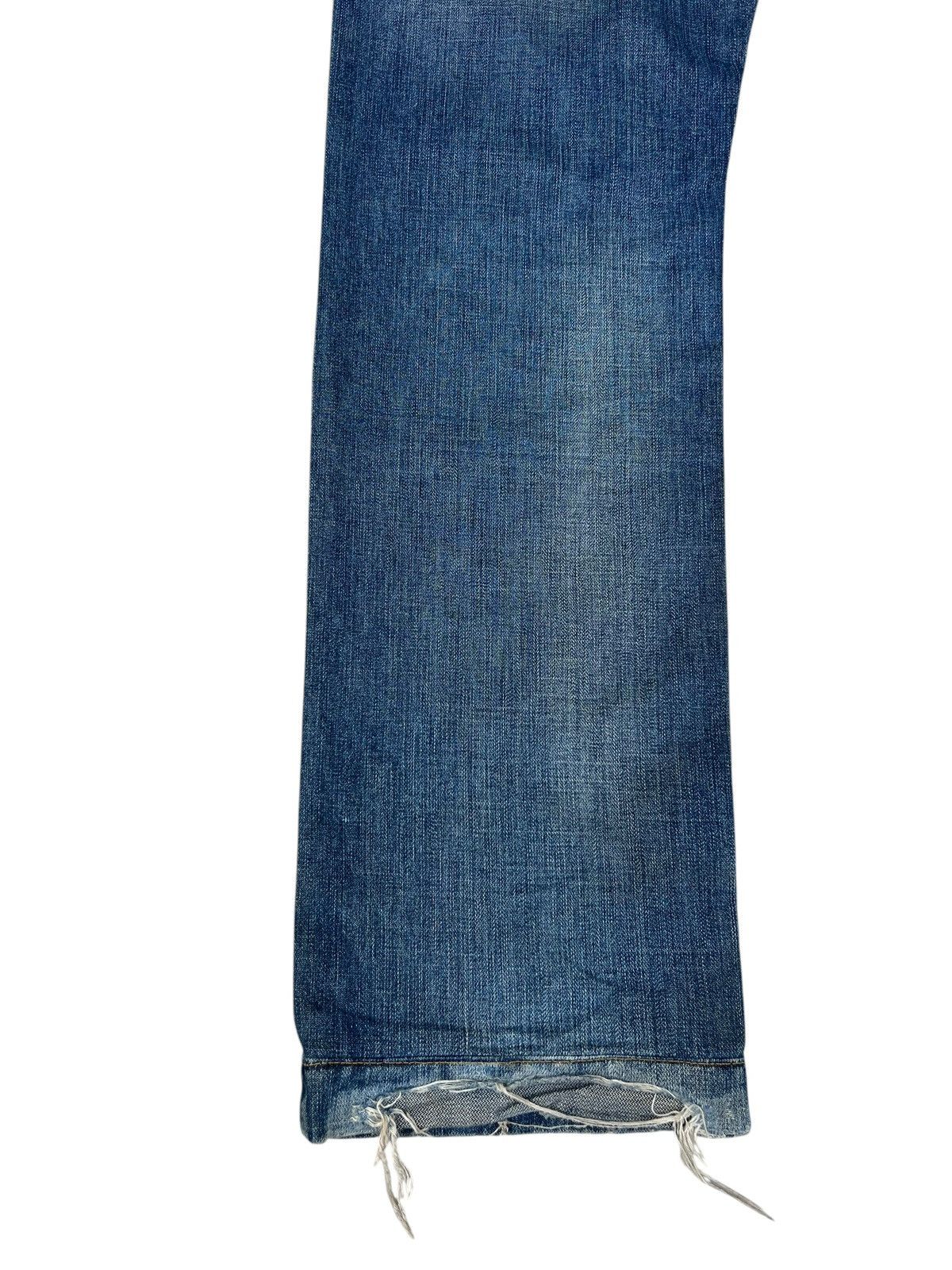 Dolce & Gabbana Vintage 00s Dolce & Gabbana Dirty Mud Distressed Denim Jeans Size US 34 / EU 50 - 14 Thumbnail