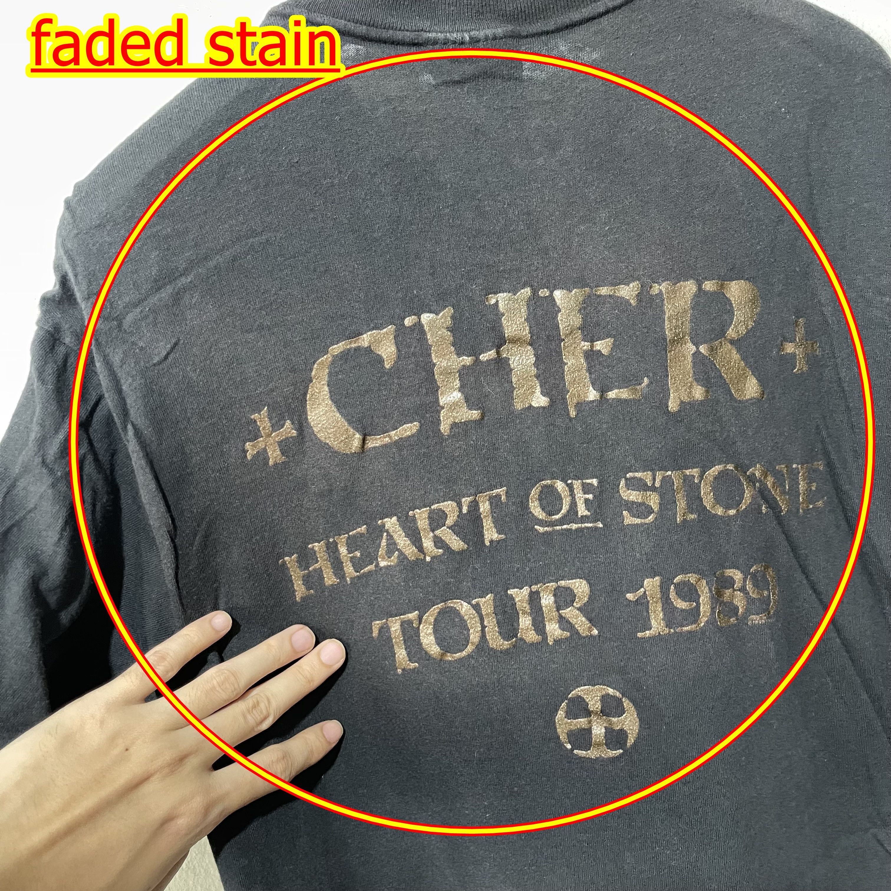 Band Tees × Vintage Vintage 1990 Cher Shirt Size US M / EU 48-50 / 2 - 8 Thumbnail