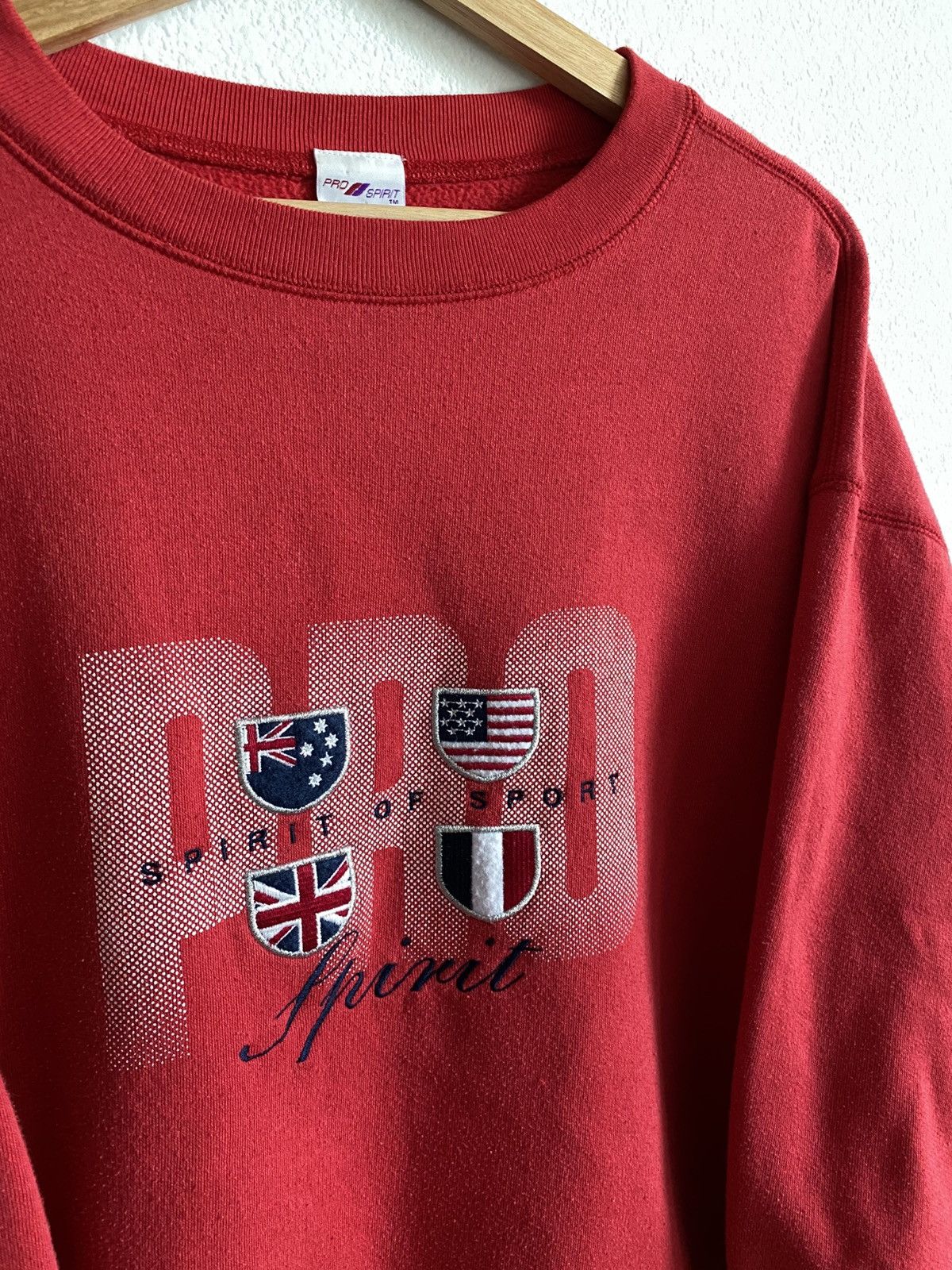 Vintage Vintage 90s Pro Spirit Crewneck Sweatshirt Size US XL / EU 56 / 4 - 3 Thumbnail