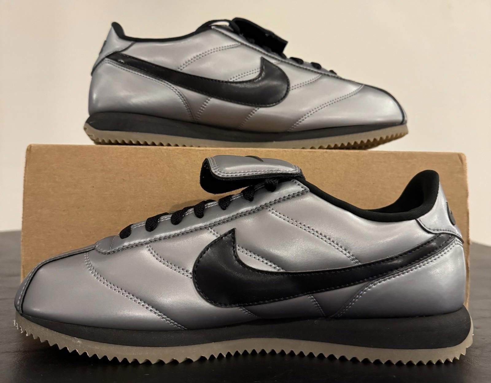 Nike Size 9 - Nike Cortez SE Tiempo Pack - Metallic Cool Grey Size US 9.5 / EU 42-43 - 3 Thumbnail