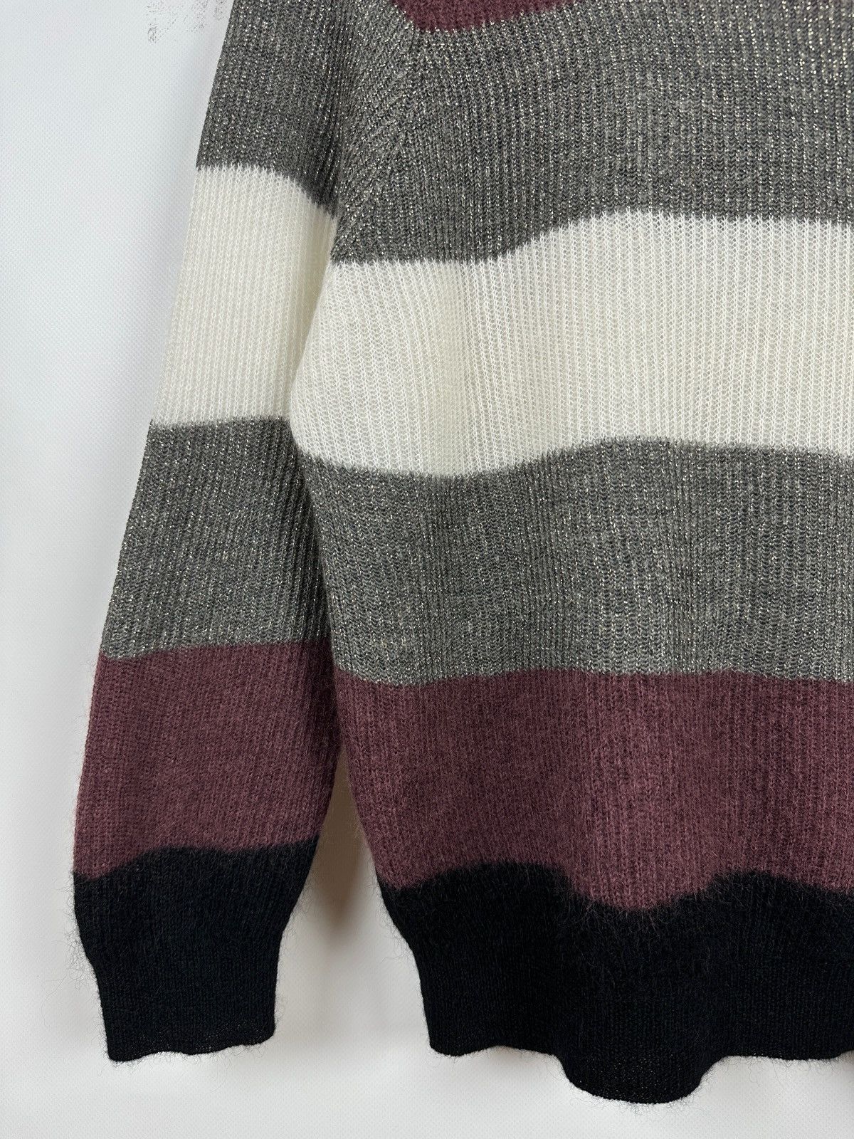 Brunello Cucinelli Brunello Cucinelli Mohair / Wool Sweater Size S / US 4 / IT 40 - 9 Thumbnail